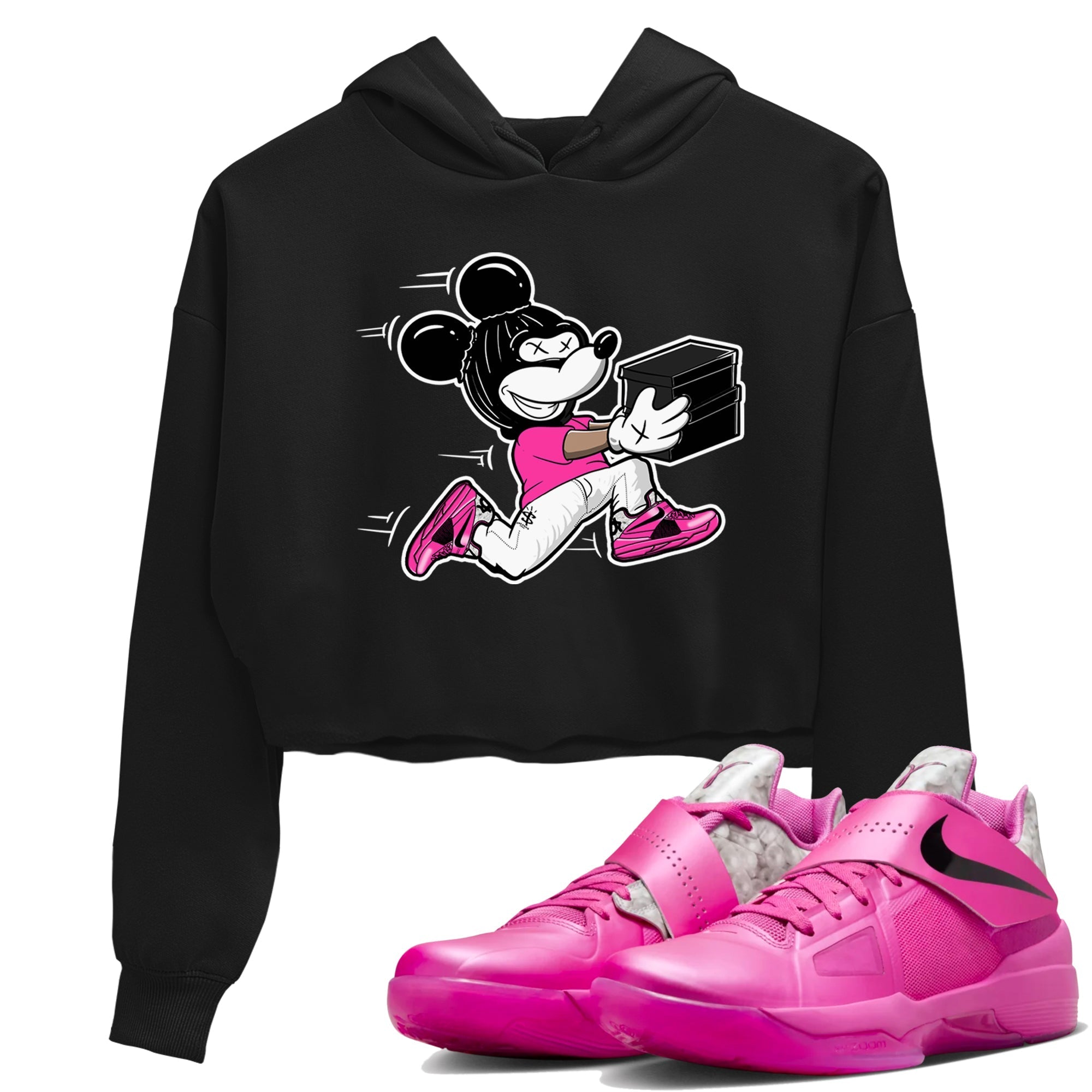 Thief Mouse snkmatch Women's Top - Nike KD 4 Aunt Pearl