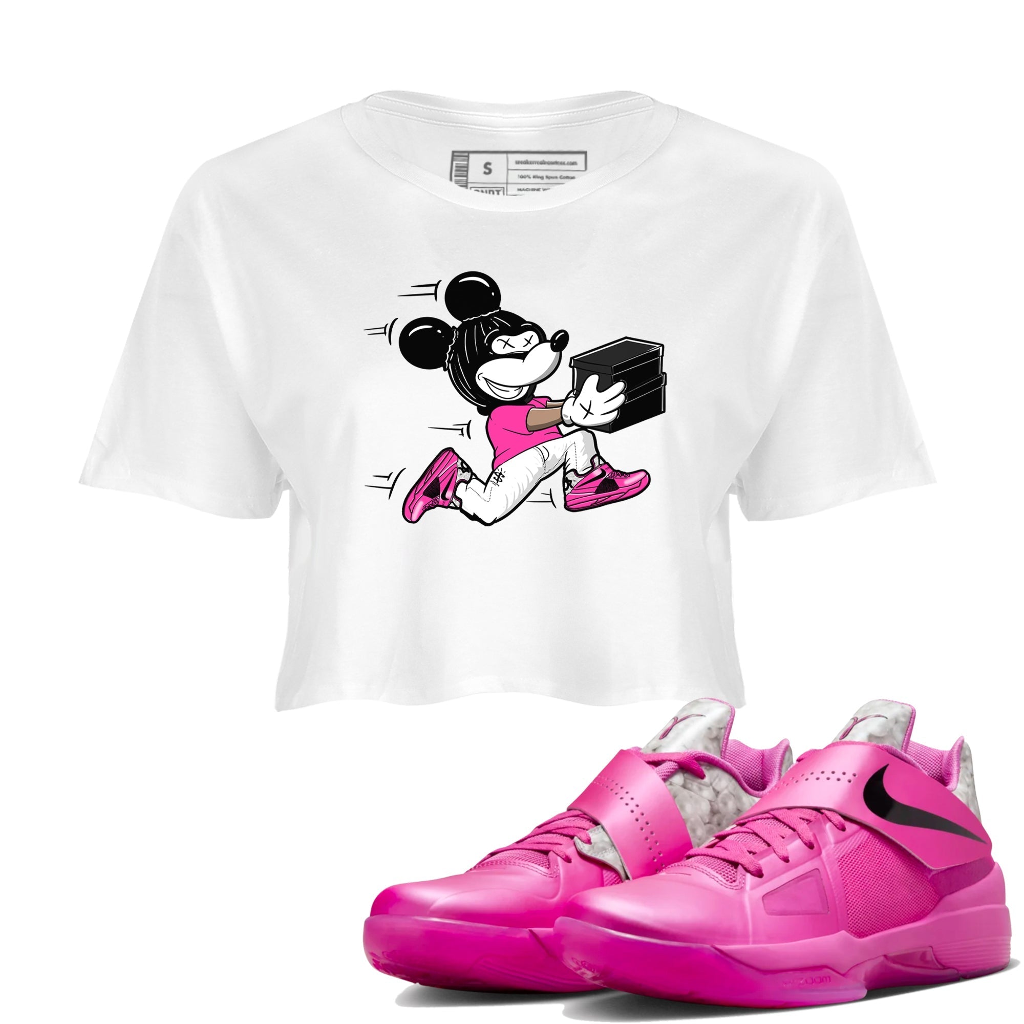 Thief Mouse snkmatch Women's Top - Nike KD 4 Aunt Pearl
