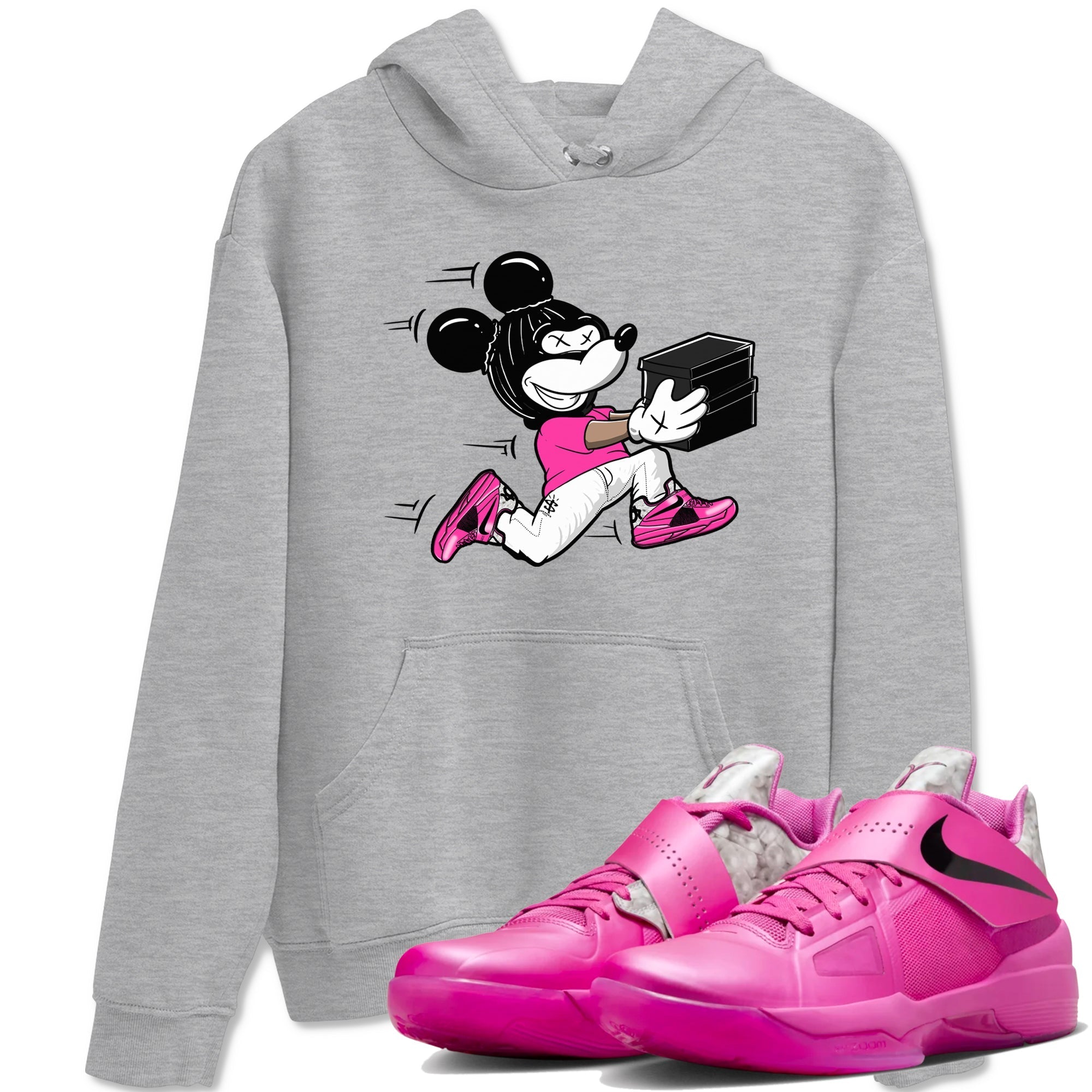 Thief Mouse snkmatch Tees - Nike KD 4 Aunt Pearl