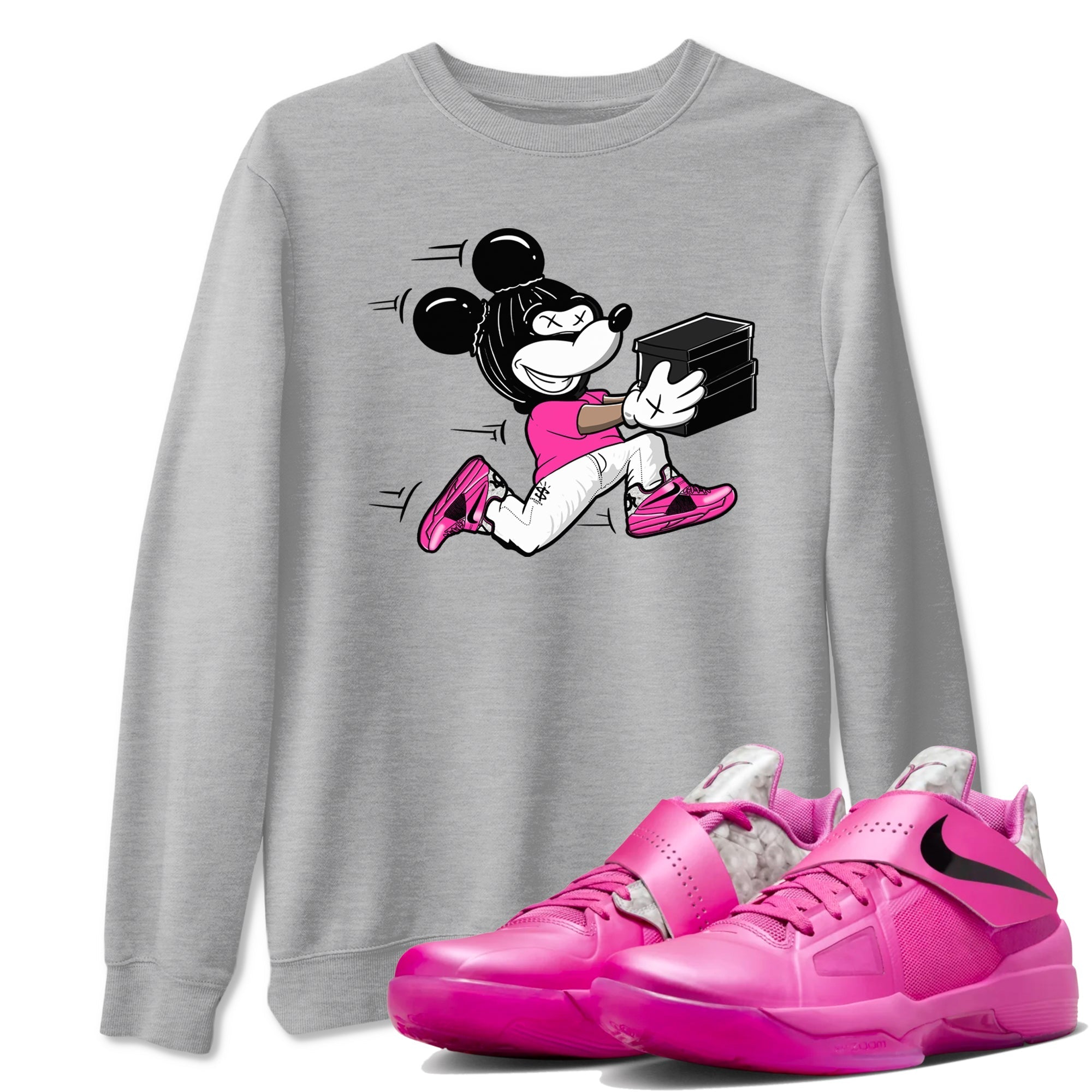 Thief Mouse snkmatch Tees - Nike KD 4 Aunt Pearl