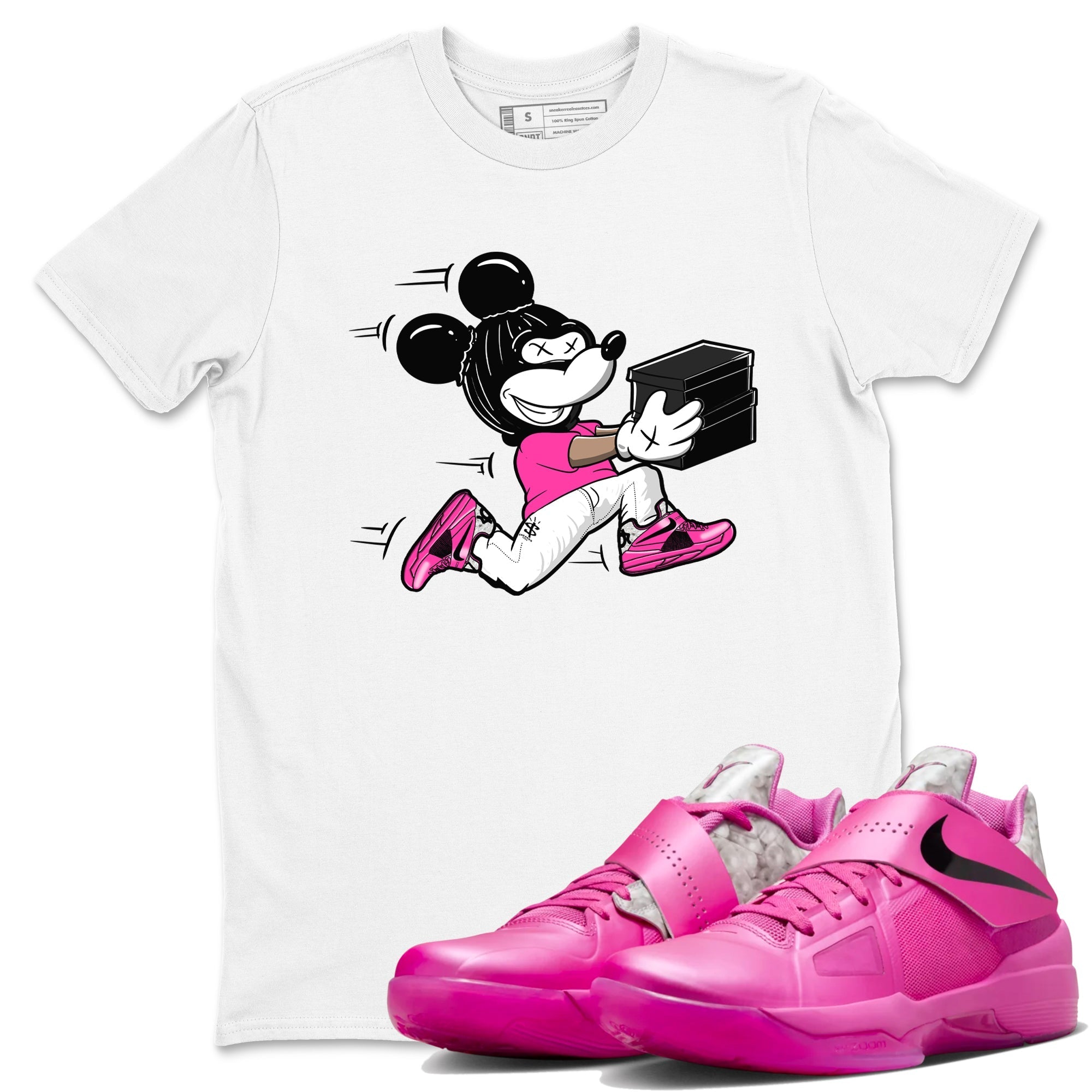 Thief Mouse snkmatch Tees - Nike KD 4 Aunt Pearl