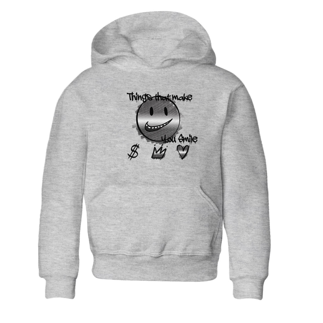 Things That Make You Smile snkmatch Tees Kids - Air Jordan 4 Black Cat