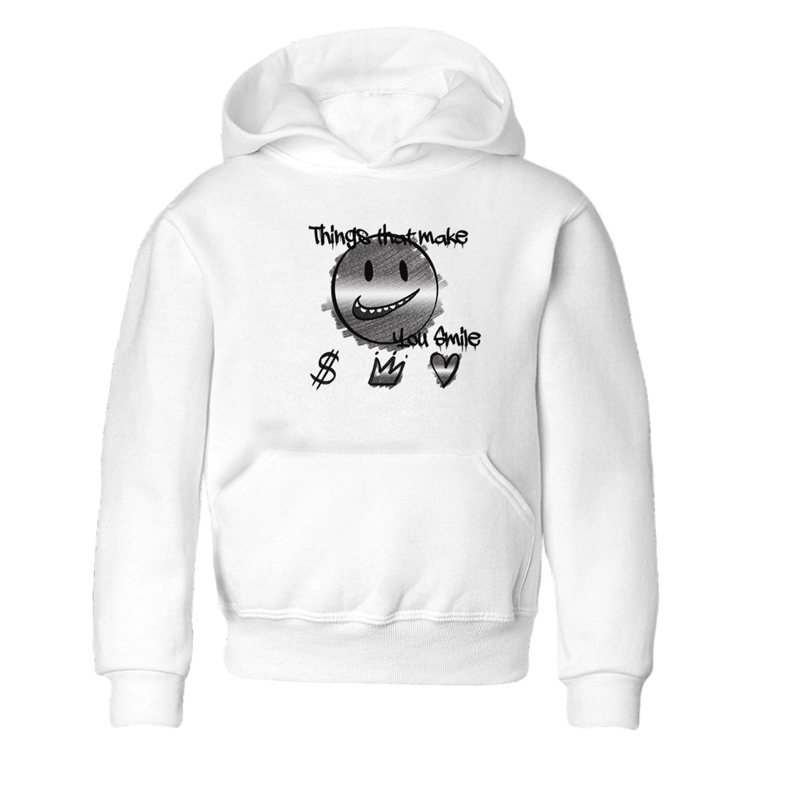 Things That Make You Smile snkmatch Tees Kids - Air Jordan 4 Black Cat