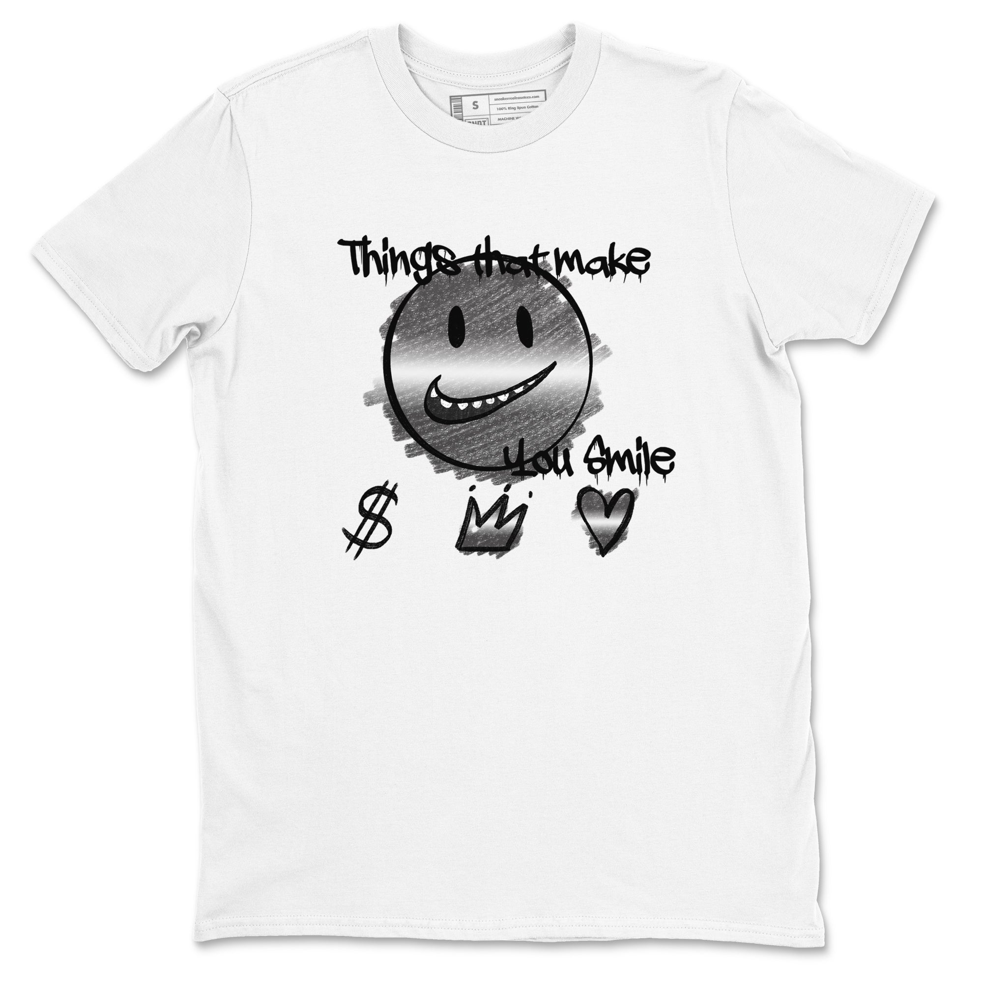 Things That Make You Smile snkmatch Tees - Air Jordan 4 Black Cat