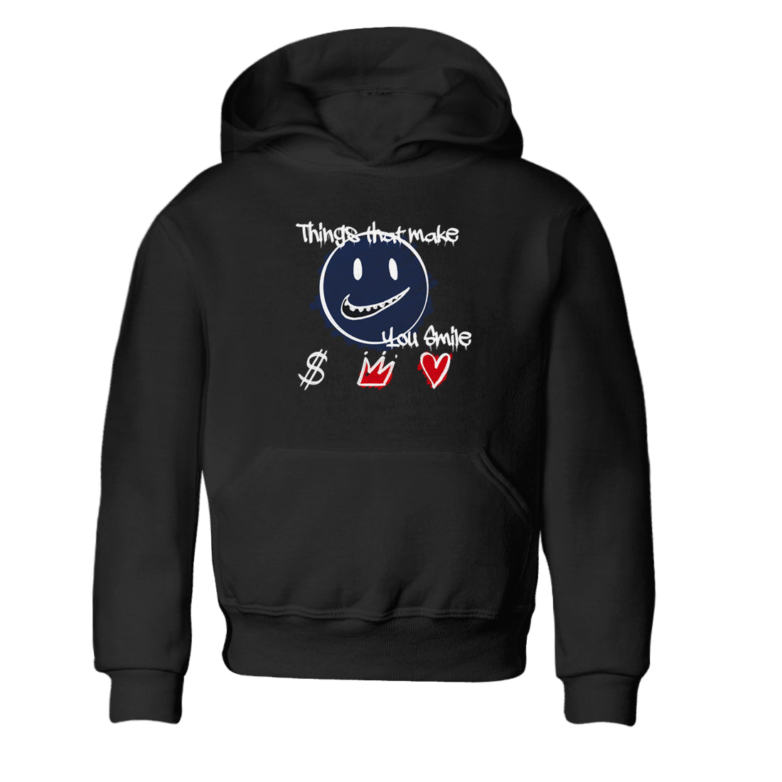 Things That Make You Smile snkmatch Tees Kids - Air Jordan 6 White And Midnight Navy
