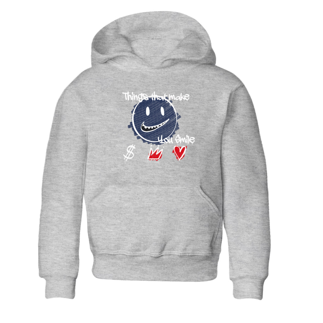 Things That Make You Smile snkmatch Tees Kids - Air Jordan 6 White And Midnight Navy