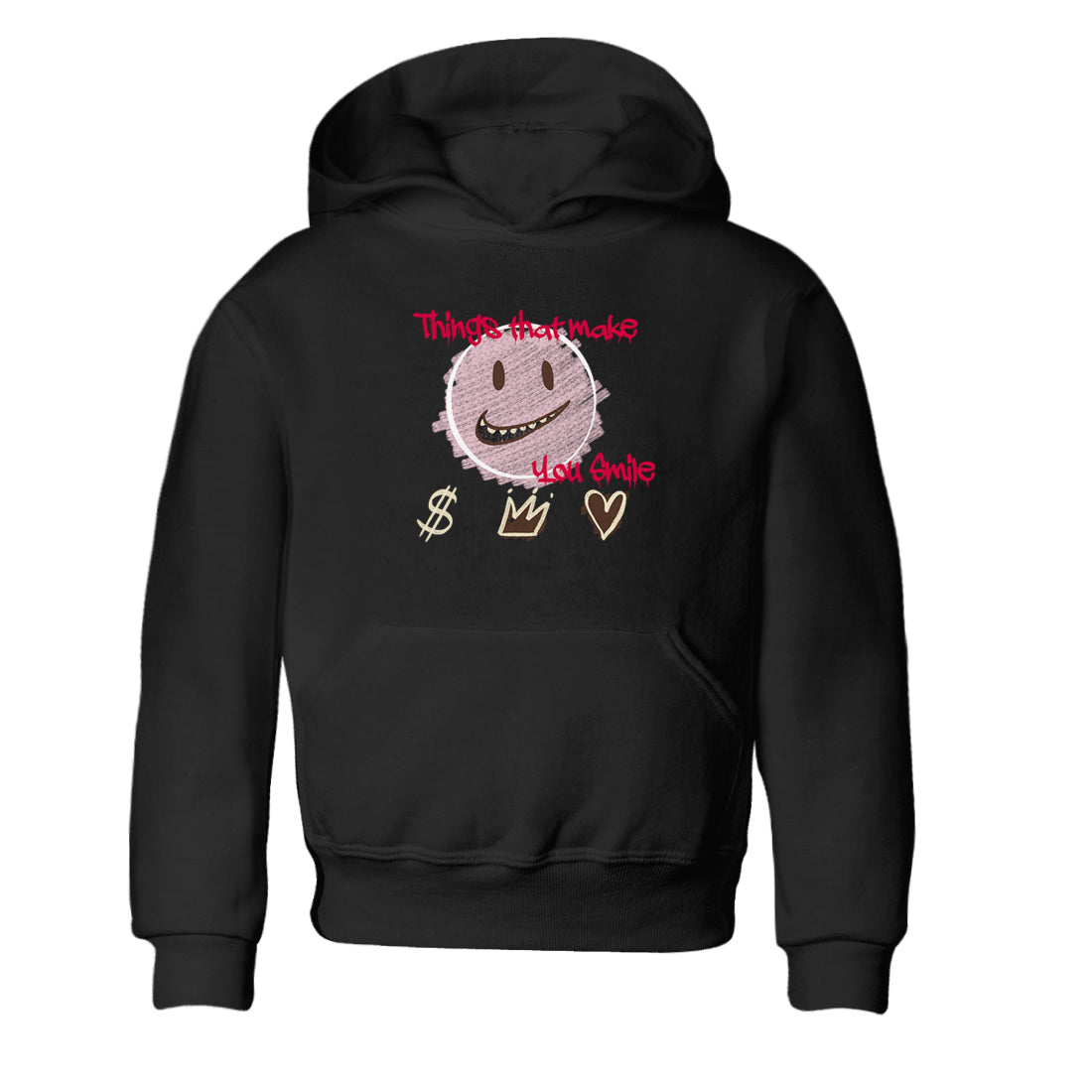 Things That Make You Smile snkmatch Tees Kids - Dunk Cacao Wow And Pink Foam