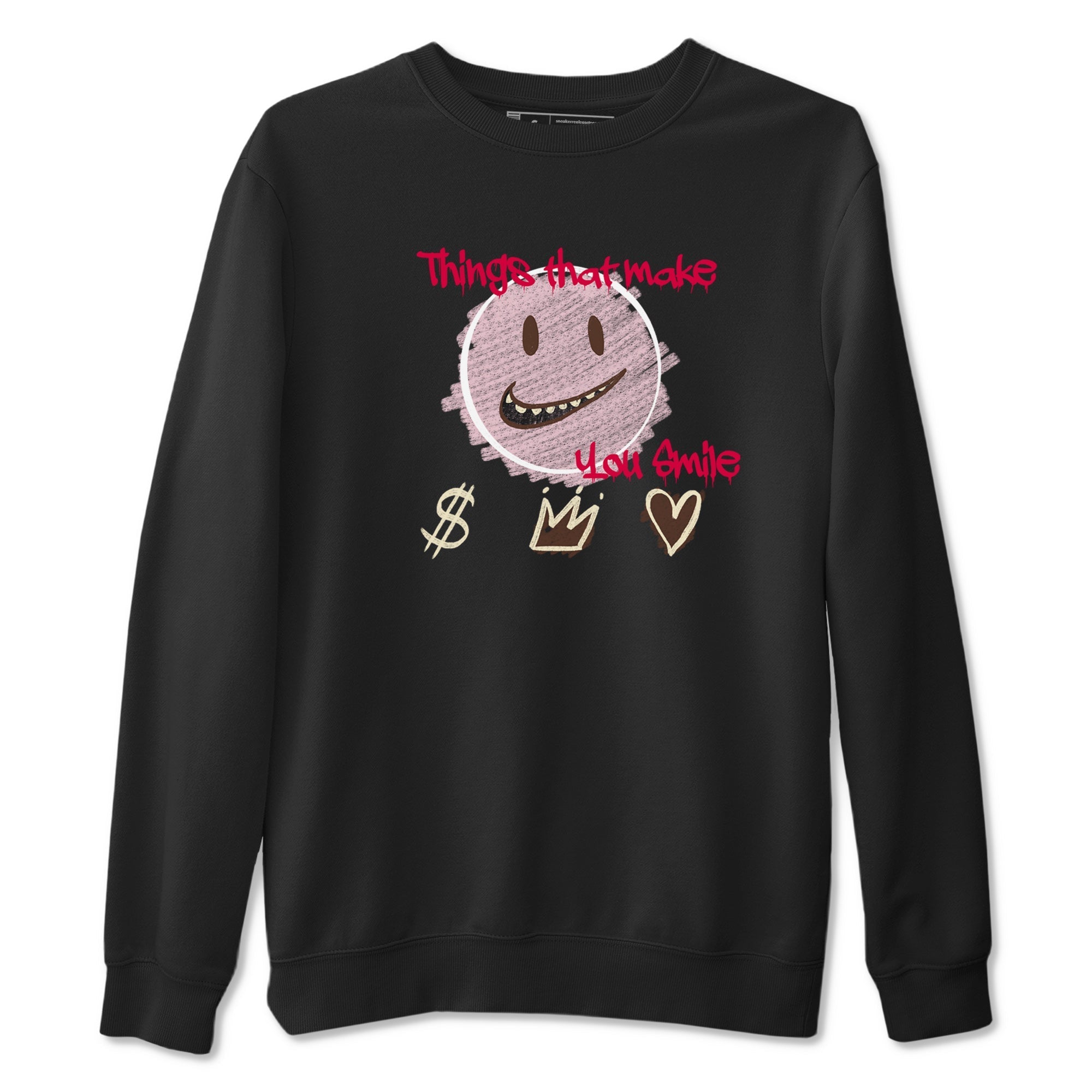 Things That Make You Smile snkmatch Tees - Dunk Cacao Wow And Pink Foam