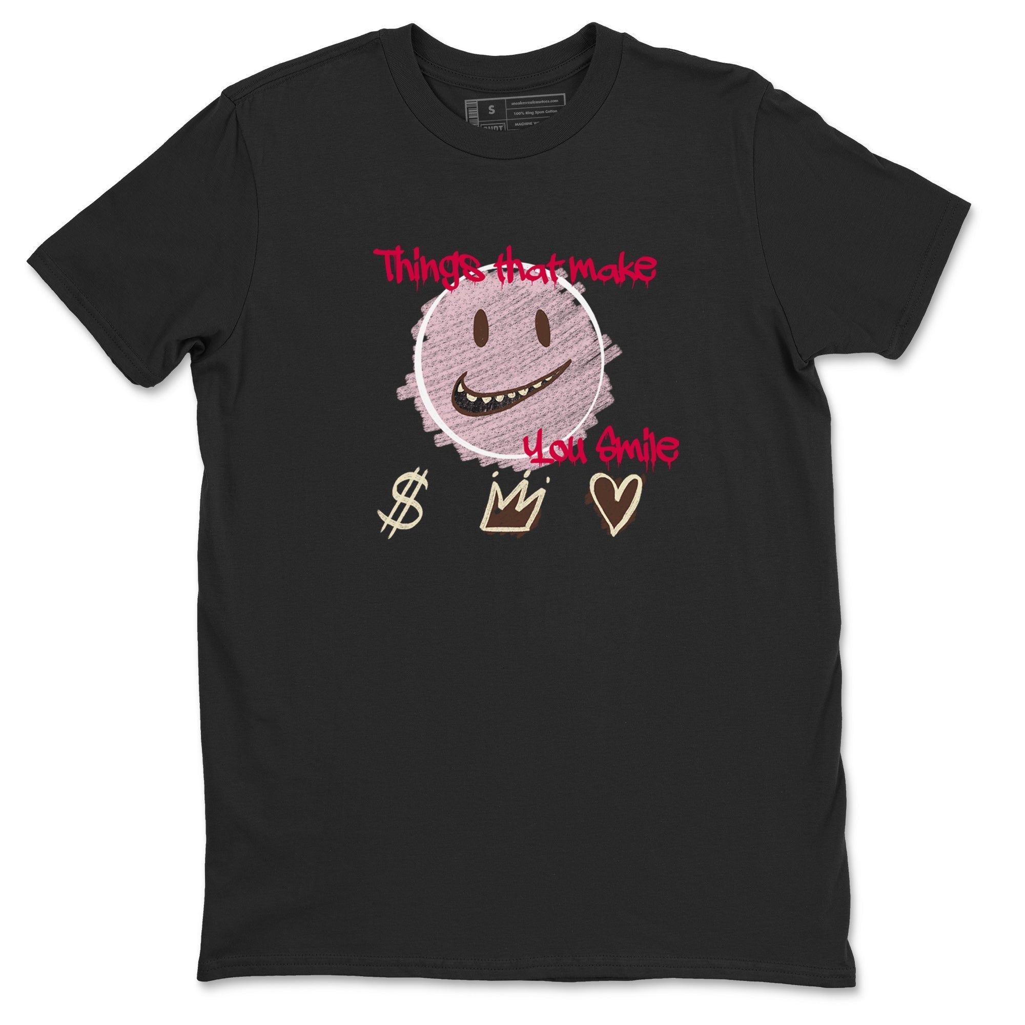 Things That Make You Smile snkmatch Tees - Dunk Cacao Wow And Pink Foam