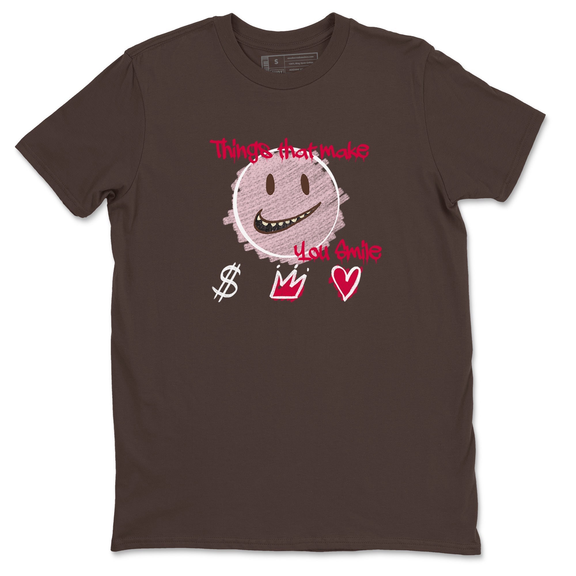 Things That Make You Smile snkmatch Tees - Dunk Cacao Wow And Pink Foam
