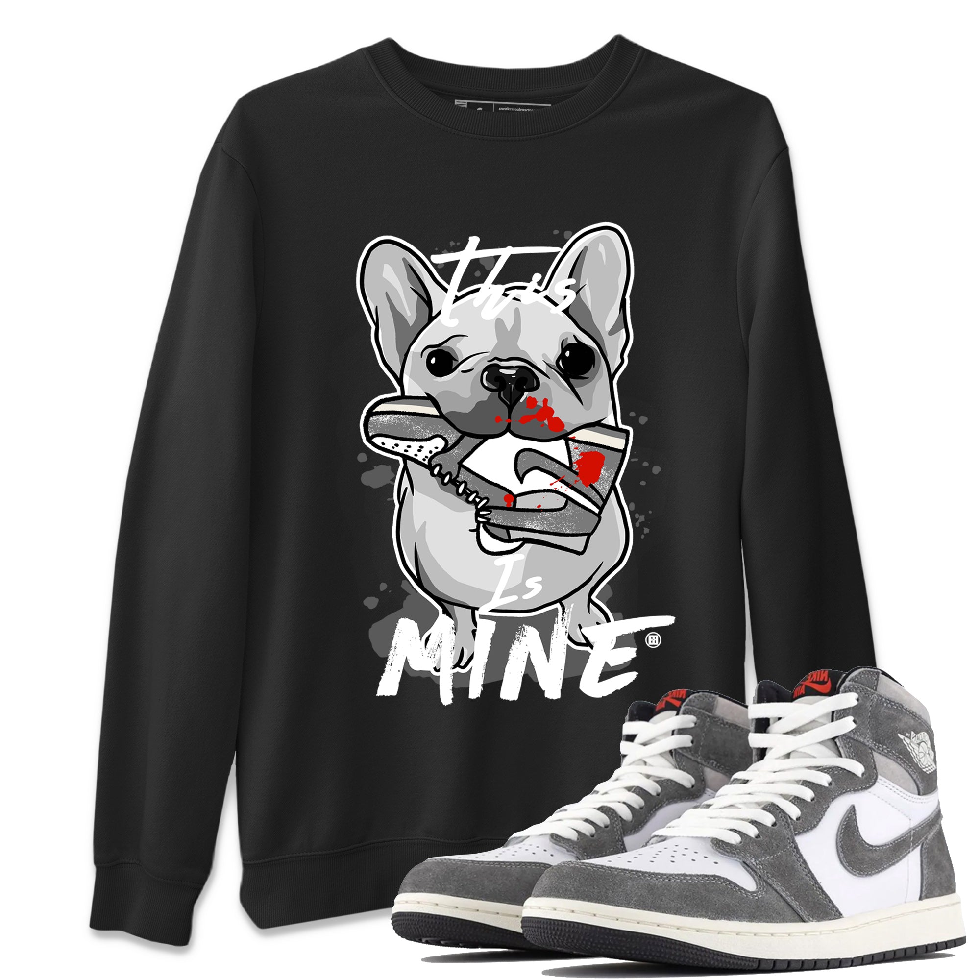 This Is Mine Unisex Tops - Air Jordan 1 Washed Heritage