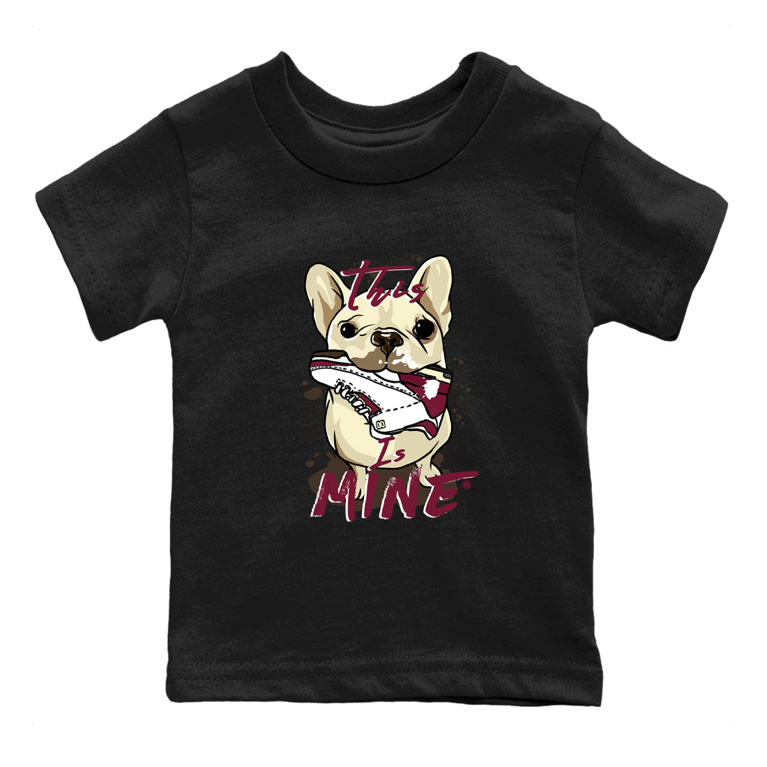 This Is Mine snkmatch Tees Kids - Air Jordan 3 A Ma Maniere x Burgundy Crush