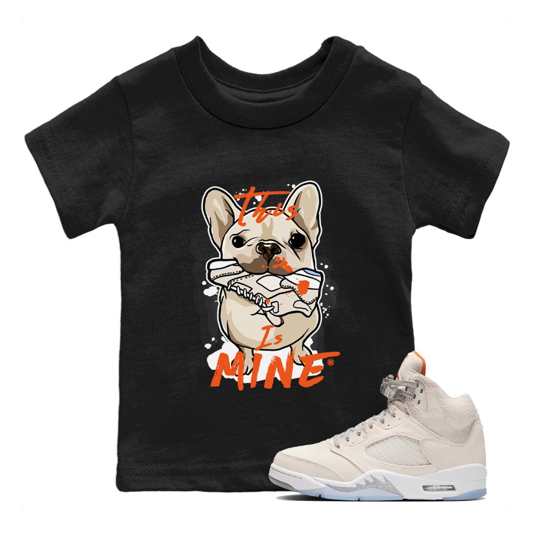 This Is Mine Kids Tops - Air Jordan 5 Craft