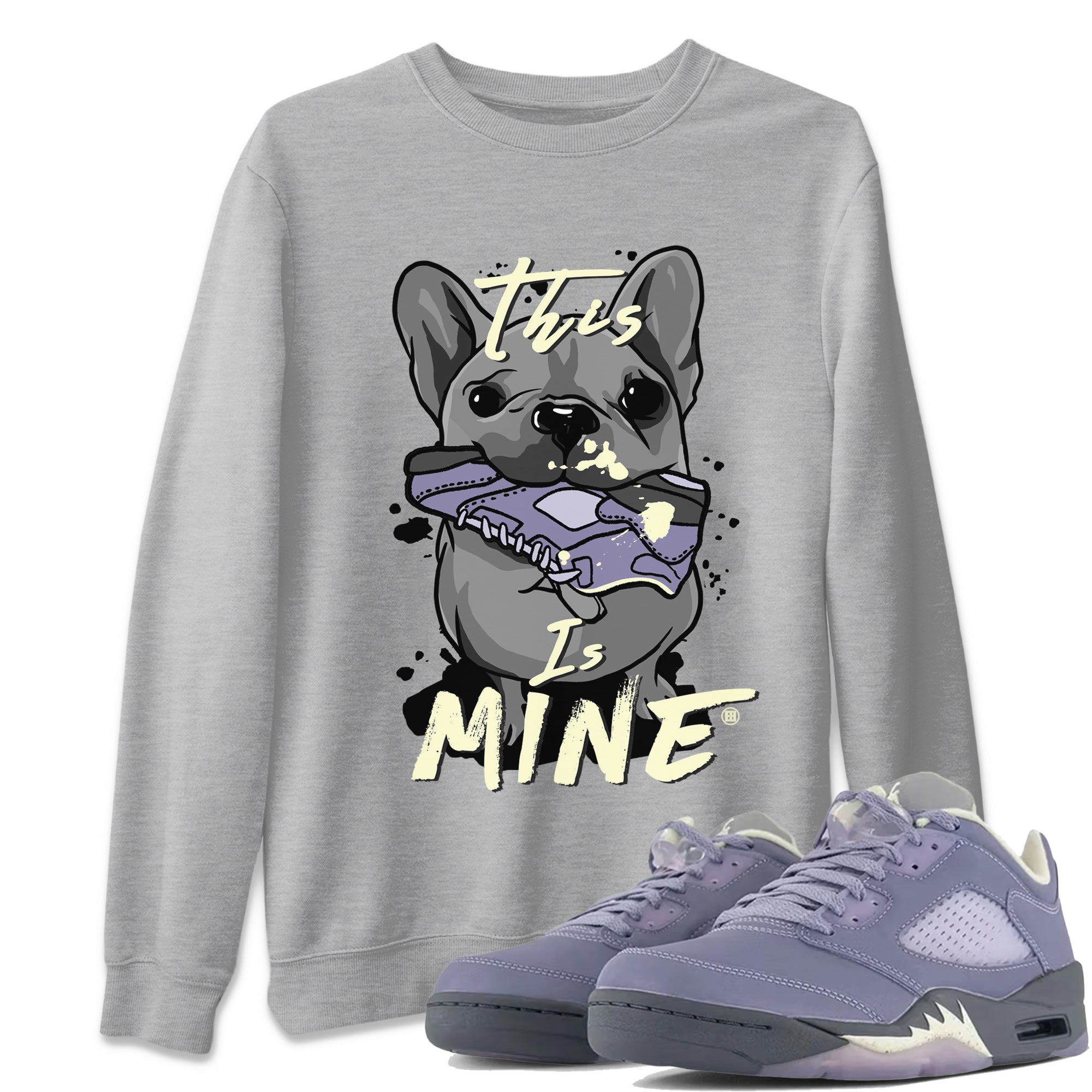 This Is Mine Unisex Tops - Air Jordan 5 Indigo Haze