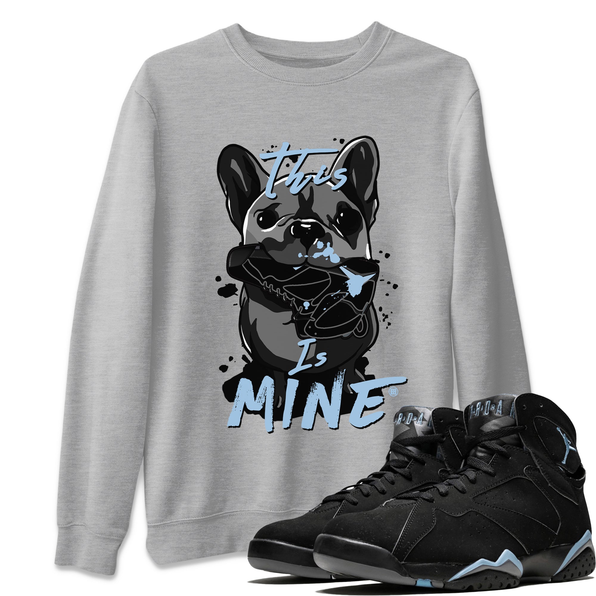 This Is Mine Unisex Tops - Air Jordan 7 Chambray