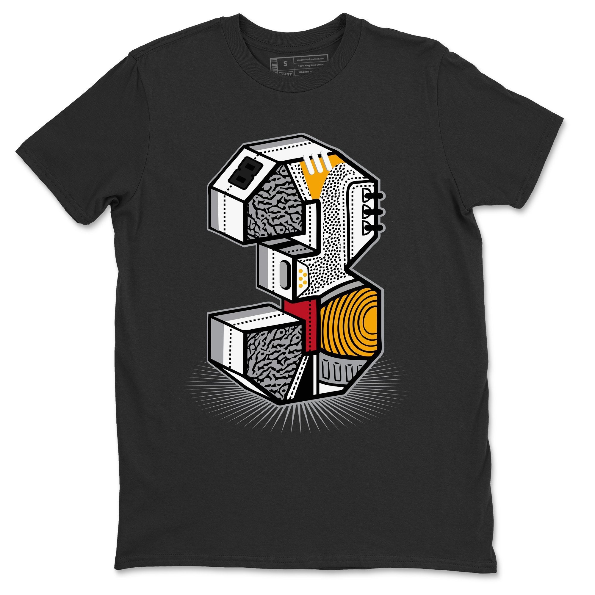 Three Statue Unisex Tops - Air Jordan 3 Cool Grey