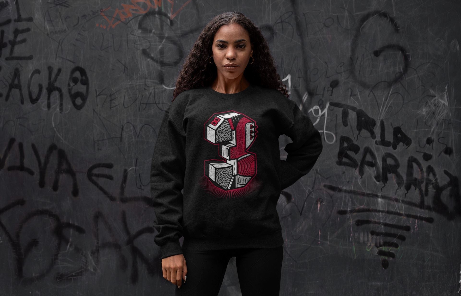 Three Statue Unisex Tops - Air Jordan 3 Cardinal