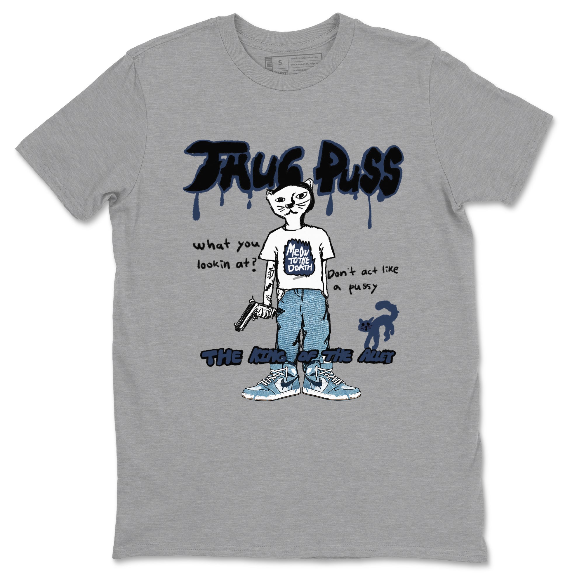 Thug Puss snkmatch Tees - Air Jordan 1 Denim 2024