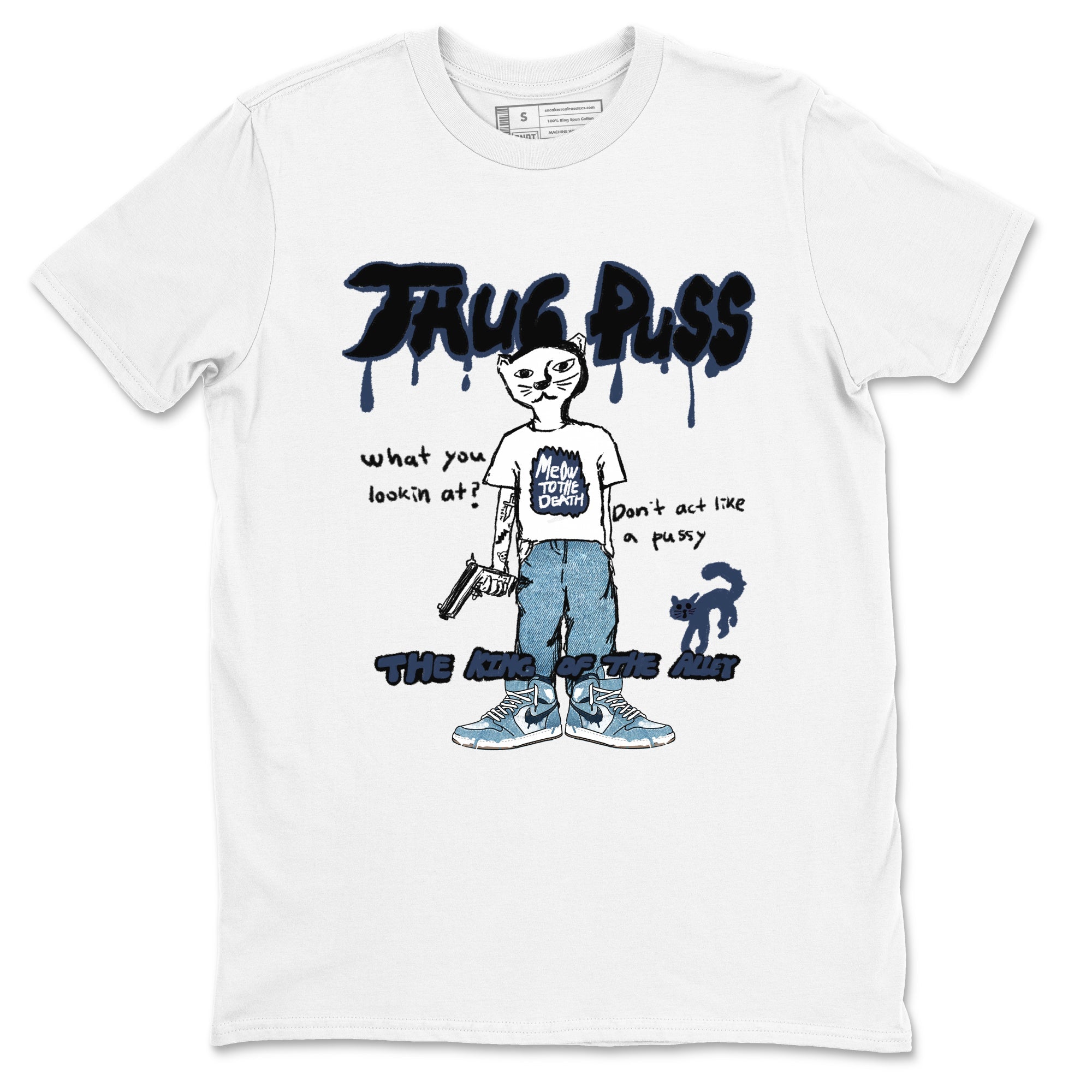 Thug Puss snkmatch Tees - Air Jordan 1 Denim 2024