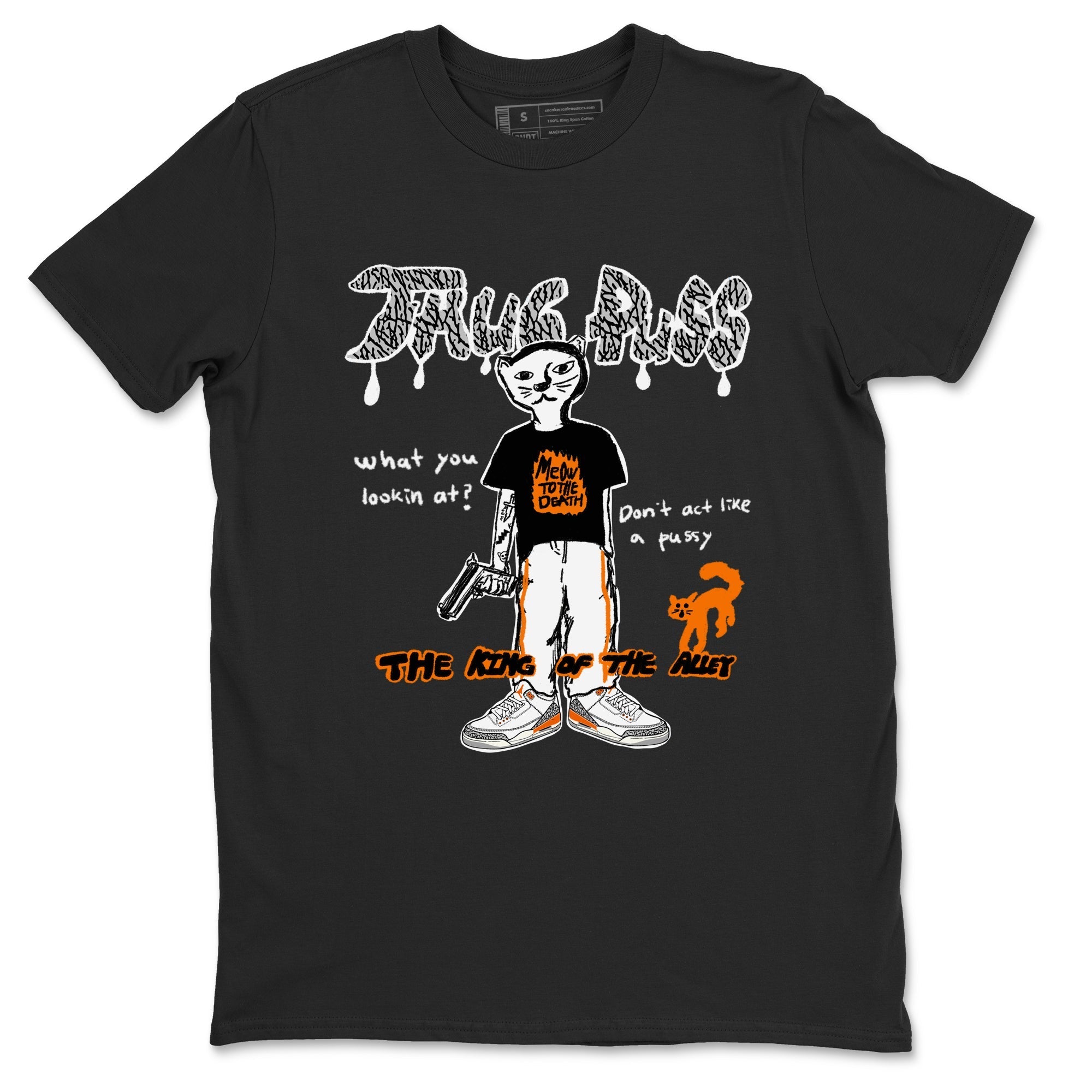 Thug Puss snkmatch Tees - Air Jordan 3 Georgia Peach