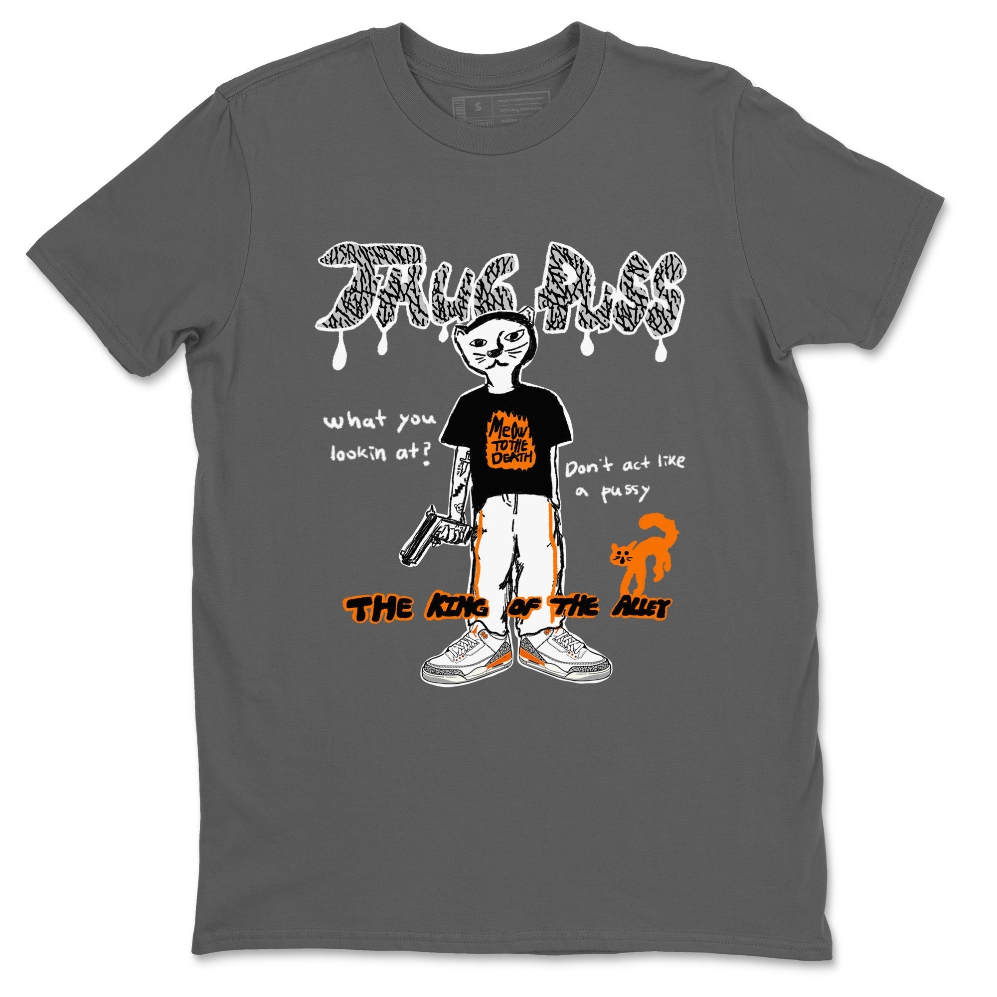 Thug Puss snkmatch Tees - Air Jordan 3 Georgia Peach