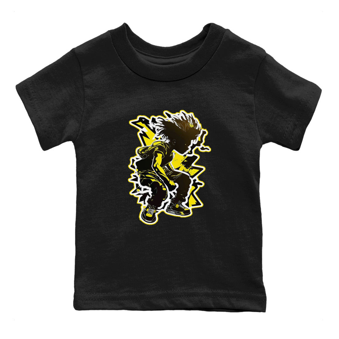 Thunder boy Kids Tops - Air Jordan 4 Thunder
