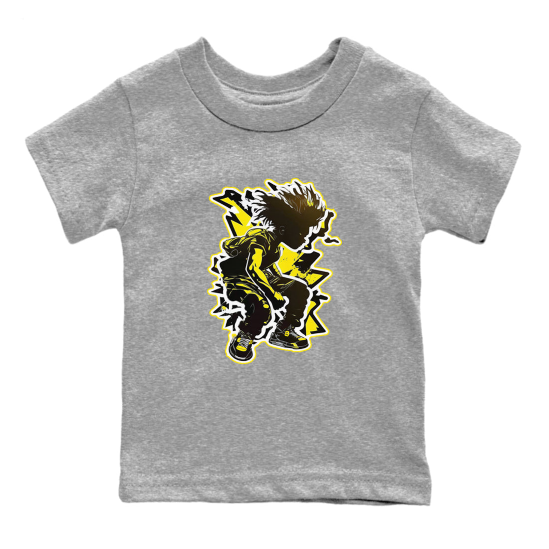 Thunder boy Kids Tops - Air Jordan 4 Thunder