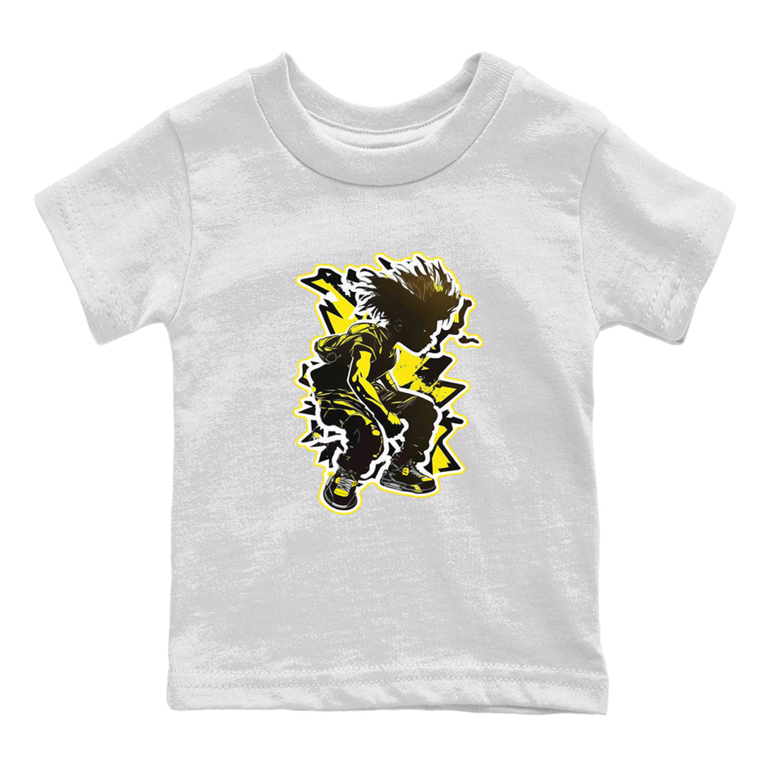 Thunder boy Kids Tops - Air Jordan 4 Thunder