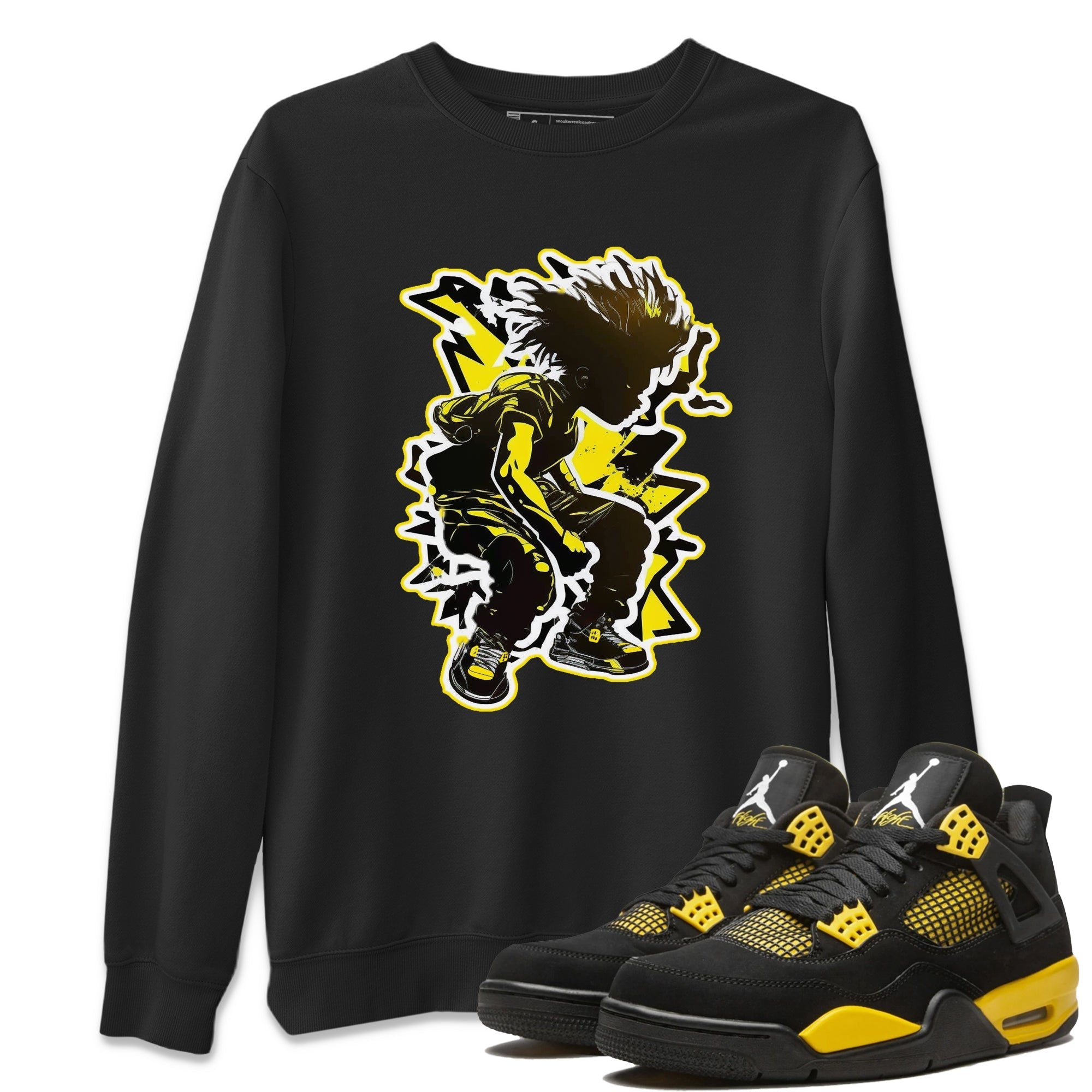 Thunder boy Unisex Tops - Air Jordan 4 Thunder