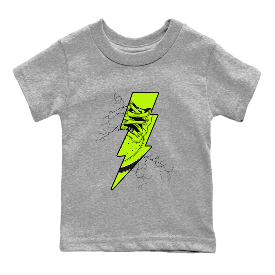 Thunder Kick snkmatch Tees Kids - Air Force 1 Volt