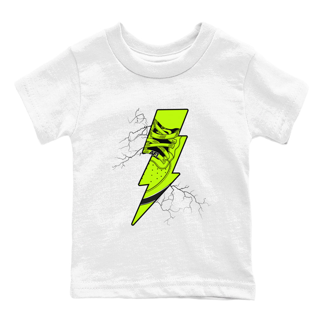 Thunder Kick snkmatch Tees Kids - Air Force 1 Volt