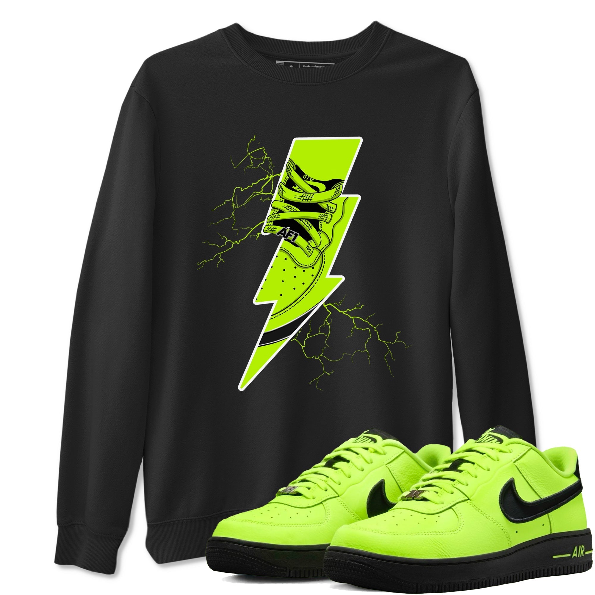 Thunder Kick snkmatch Tees - Air Force 1 Volt