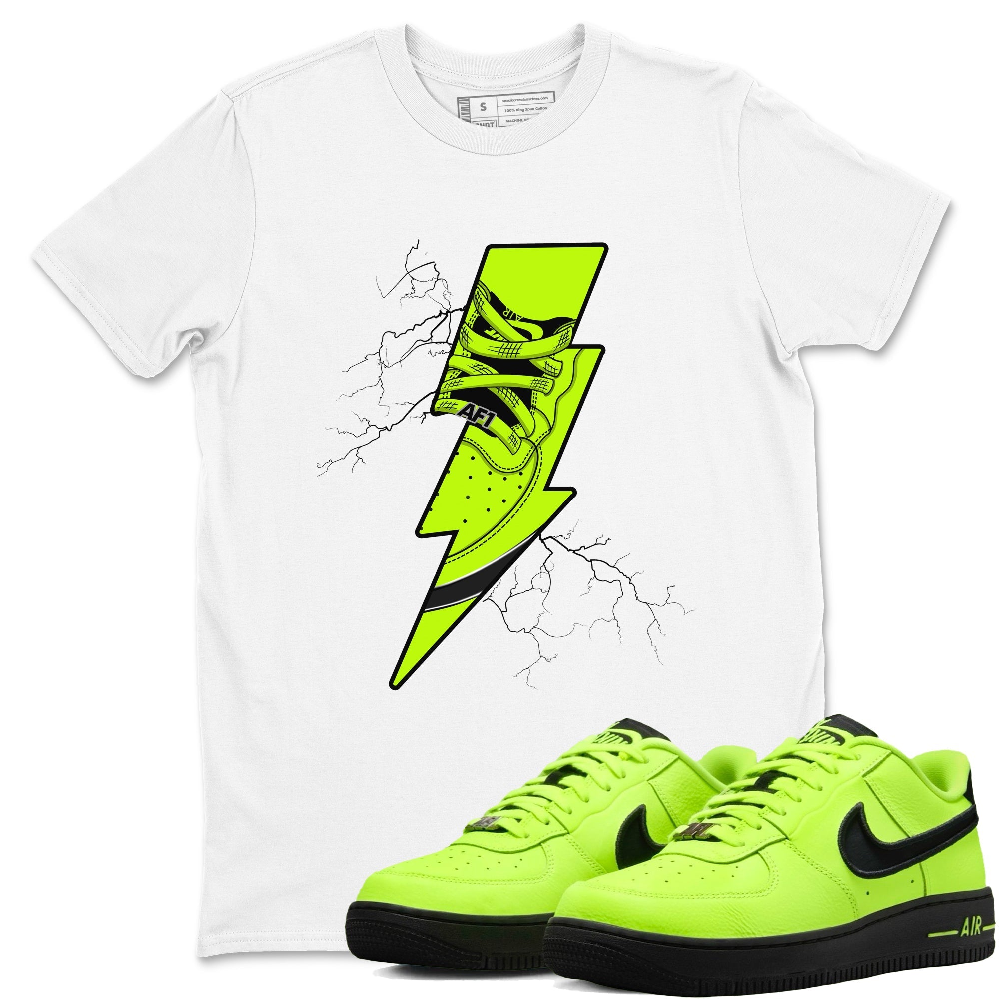 Thunder Kick snkmatch Tees - Air Force 1 Volt