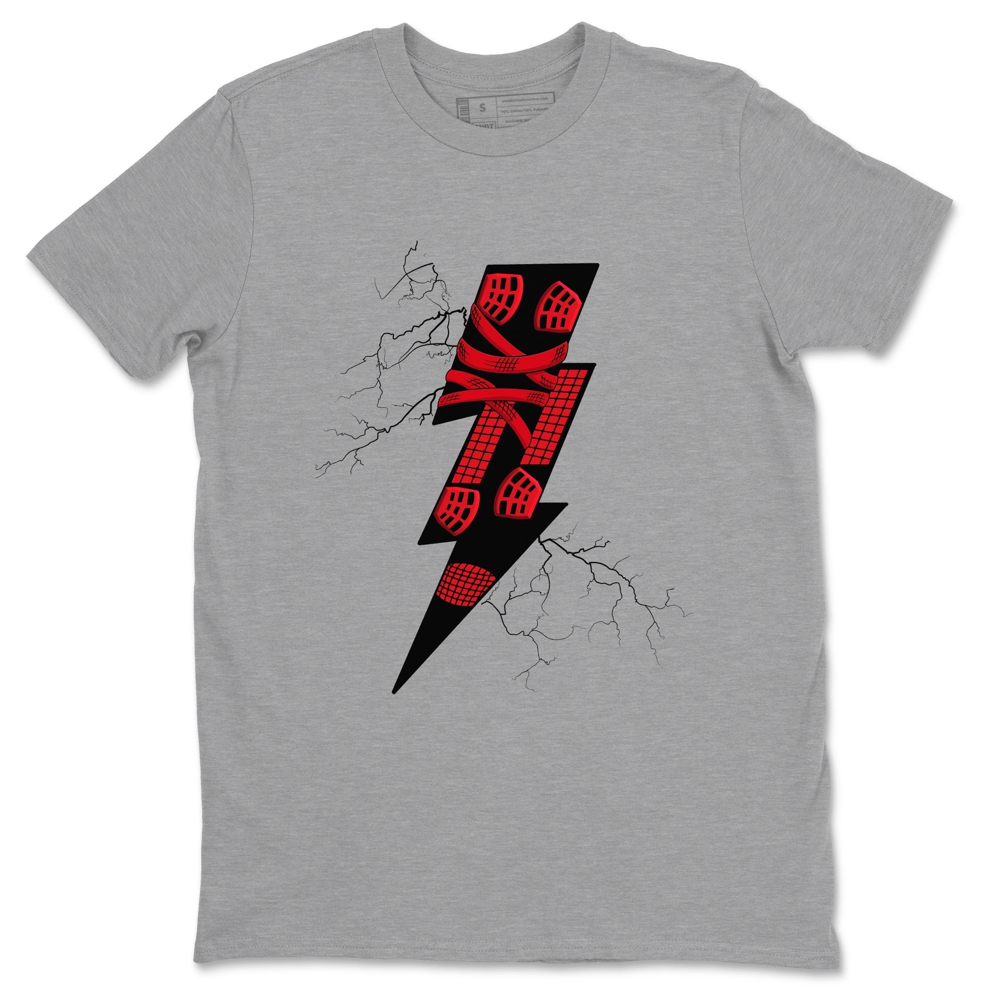Thunder Kick snkmatch Tees - Air Jordan 4 Red Thunder