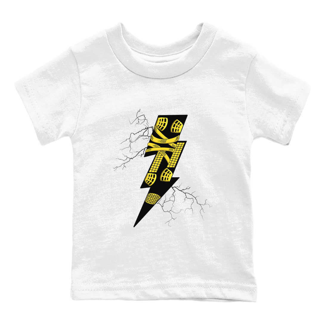 Thunder Kick snkmatch Tees Kids - Air Jordan 4 Thunder