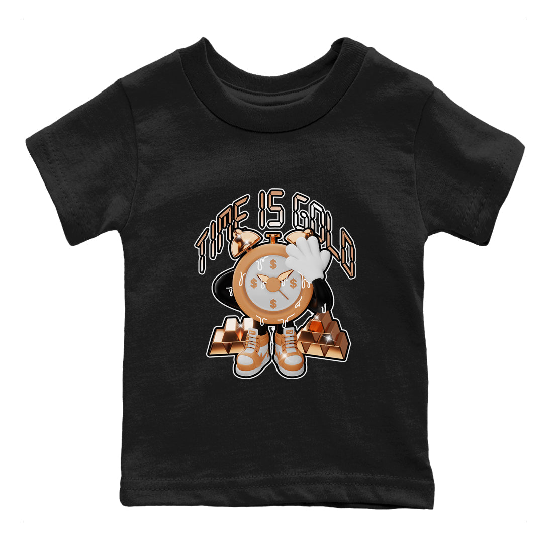 Time Is Gold snkmatch Tee Kids - Air Jordan 1 Praline
