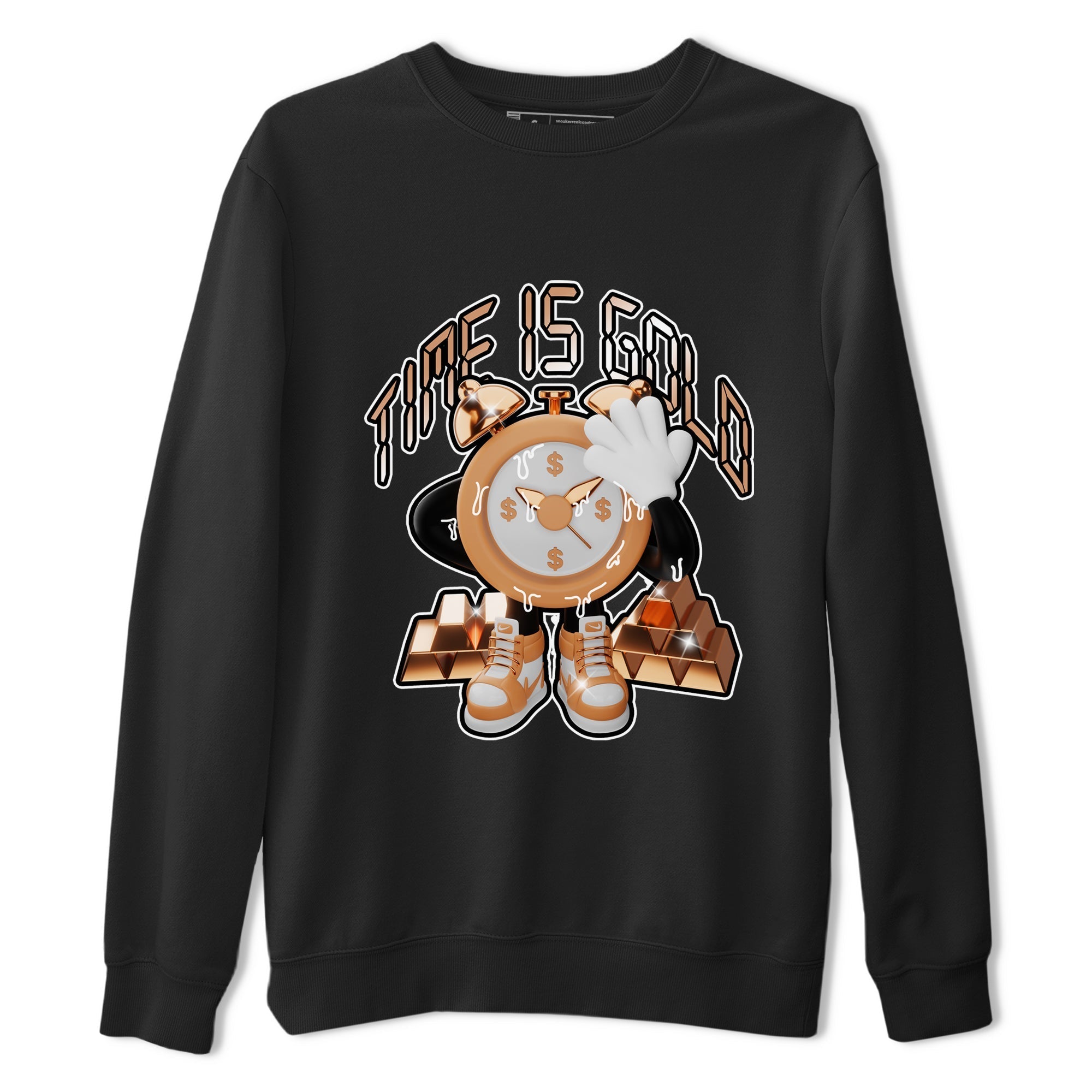 Time Is Gold snkmatch Tee - Air Jordan 1 Praline