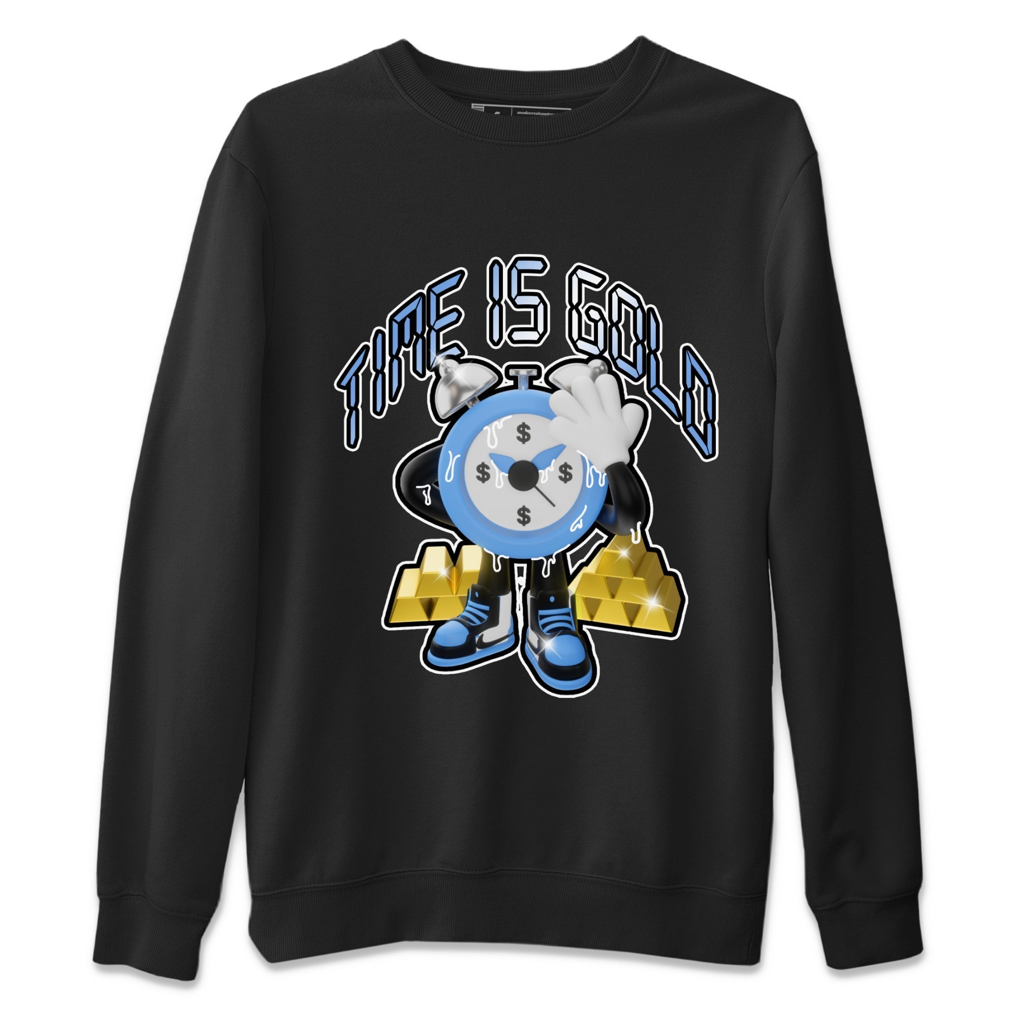 Time Is Gold snkmatch Tee - Air Jordan 1 UNC Toe
