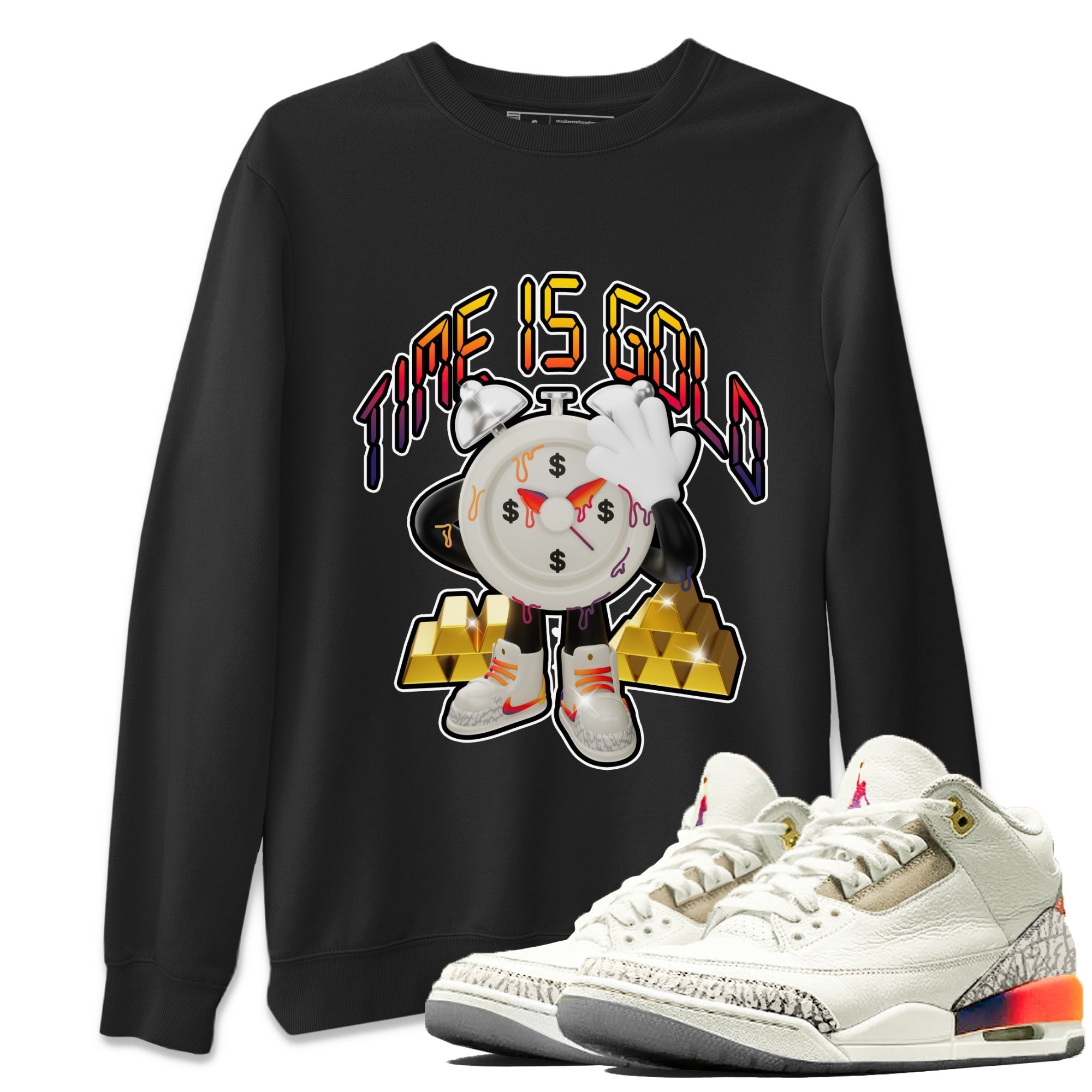 Time Is Gold snkmatch Tee - Air Jordan 3 J Balvin