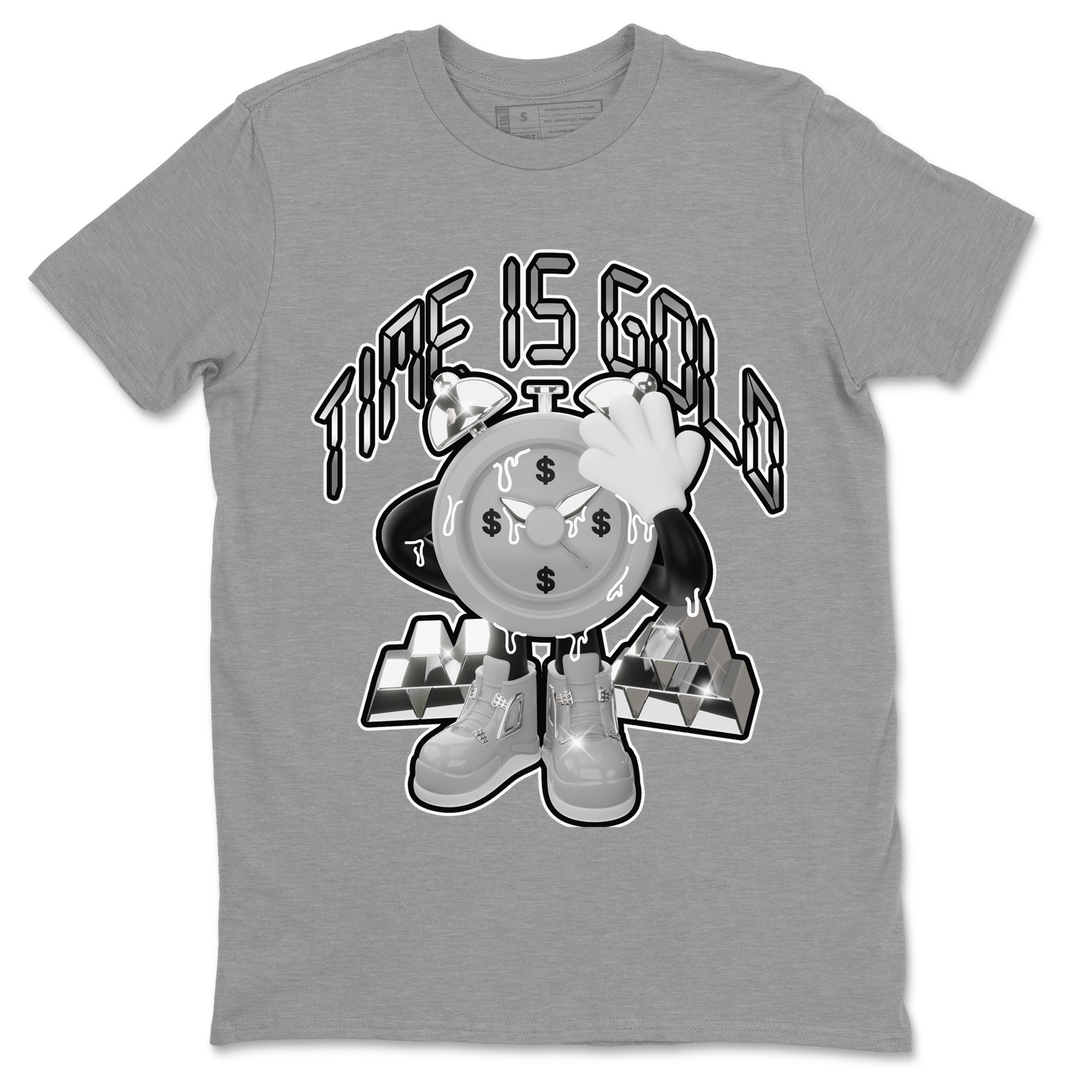 Time Is Gold snkmatch Tee - Air Jordan 4 Frozen Moments