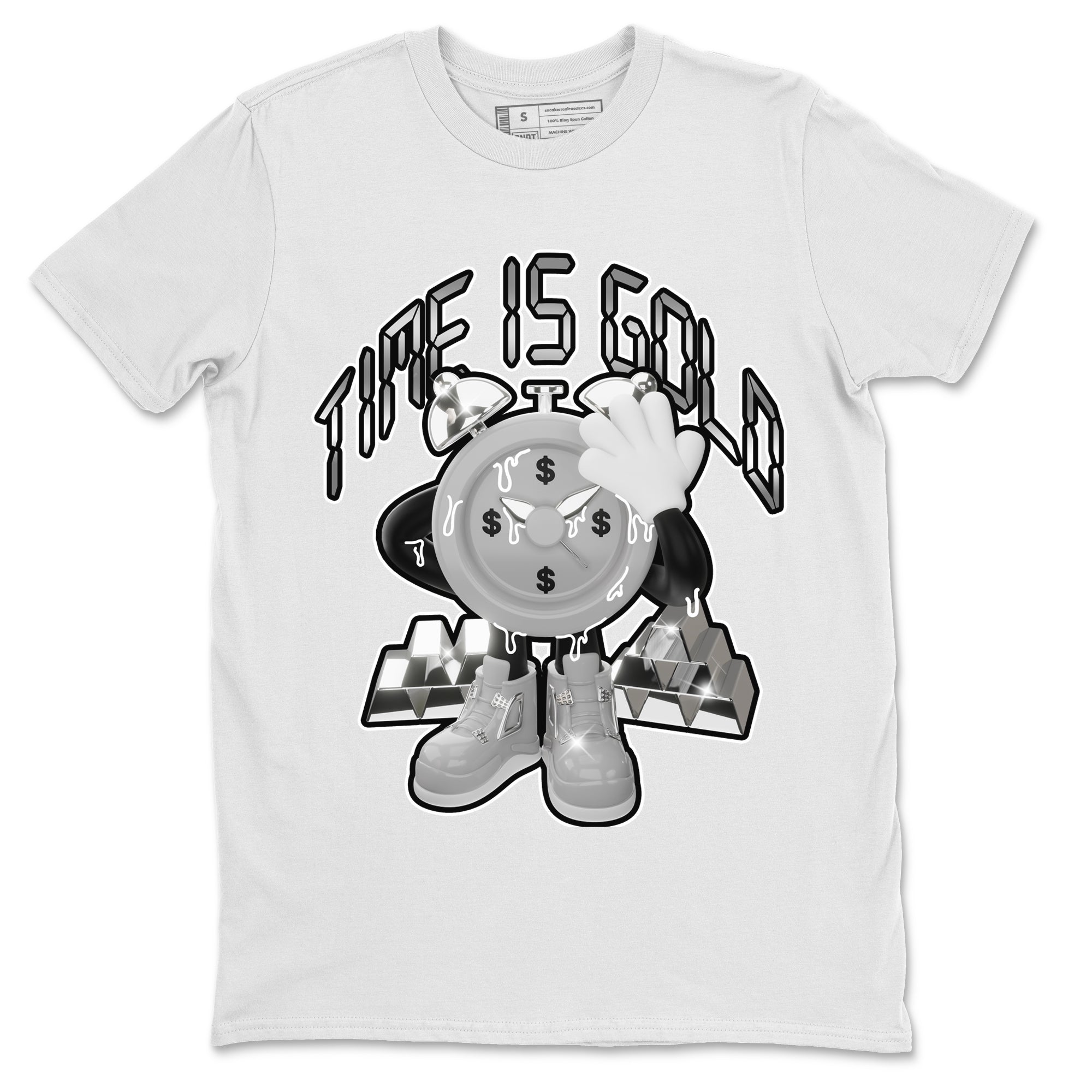 Time Is Gold snkmatch Tee - Air Jordan 4 Frozen Moments