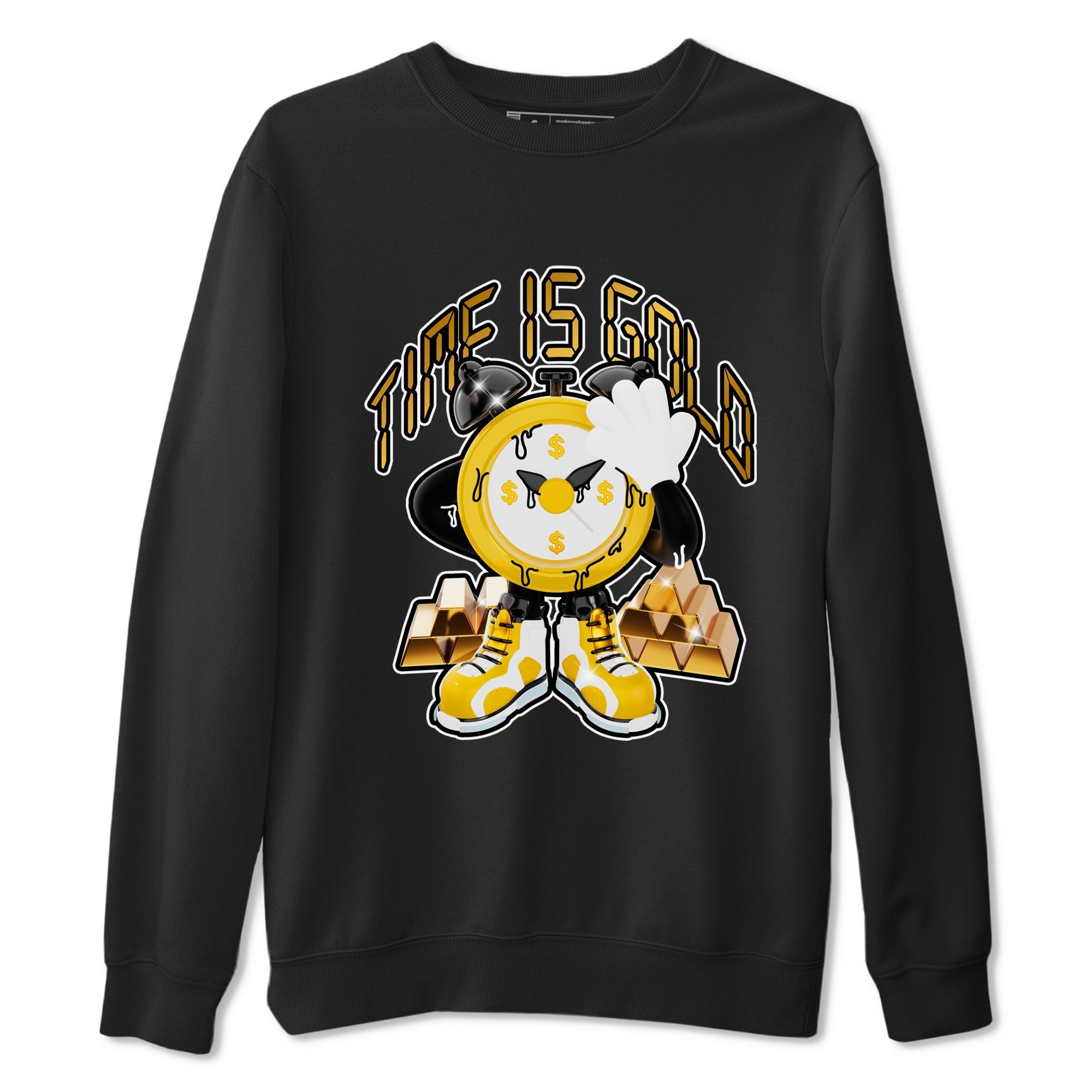Time Is Gold snkmatch Tee - Air Jordan 6 Yellow Ochre