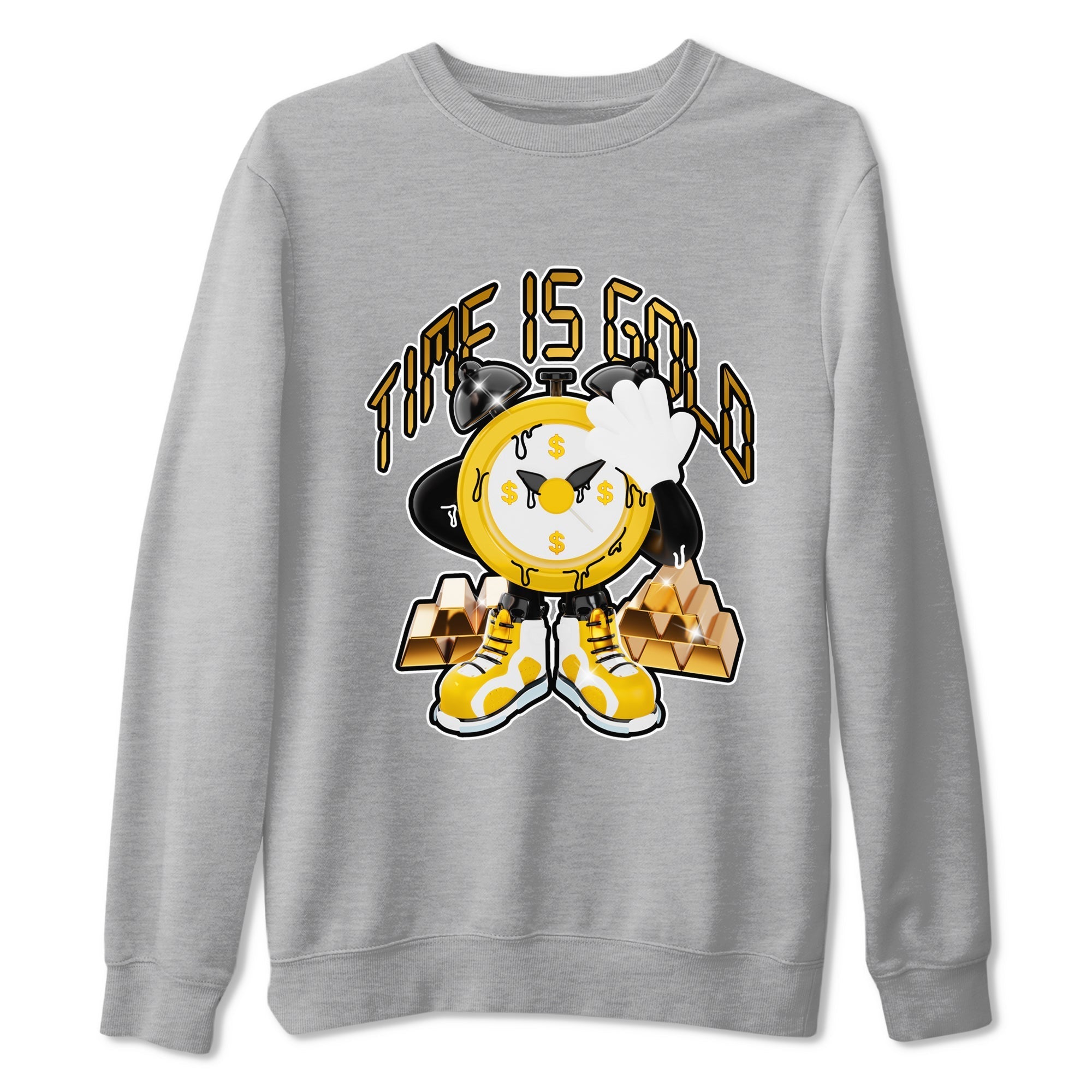Time Is Gold snkmatch Tee - Air Jordan 6 Yellow Ochre