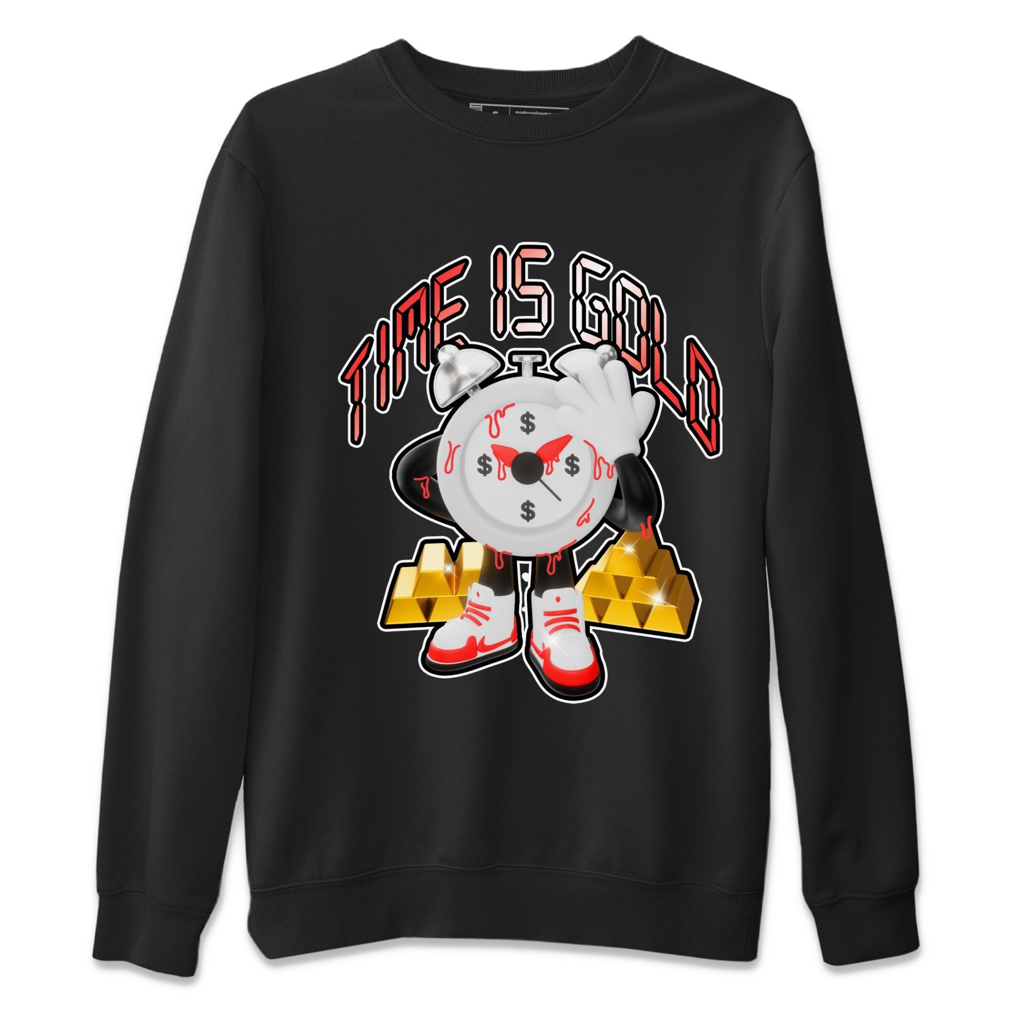 Time Is Gold snkmatch Tee - Air Jordan 7 White Infrared