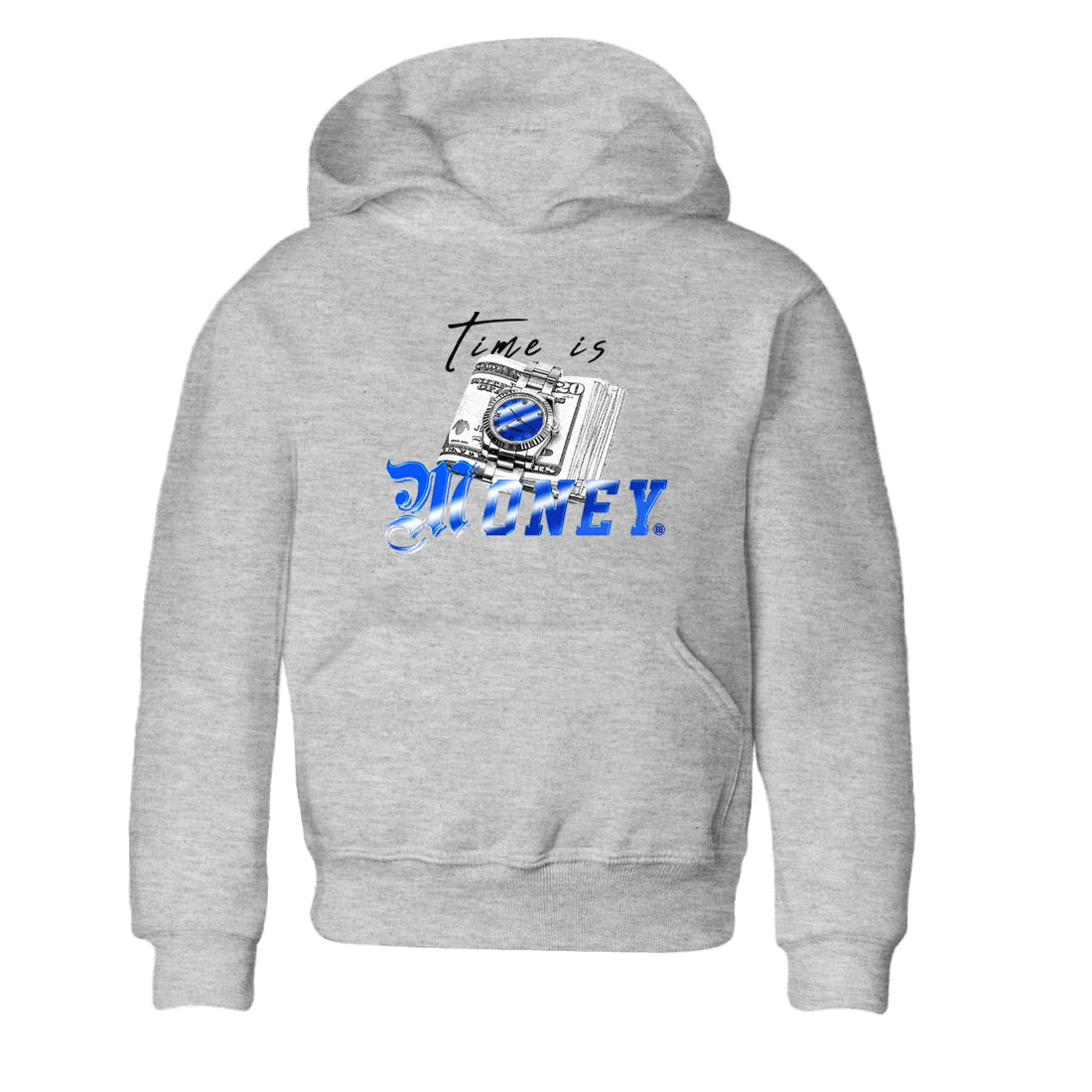 Time Is Money snkmatch Tees Kids - Air Foamposite One Royal