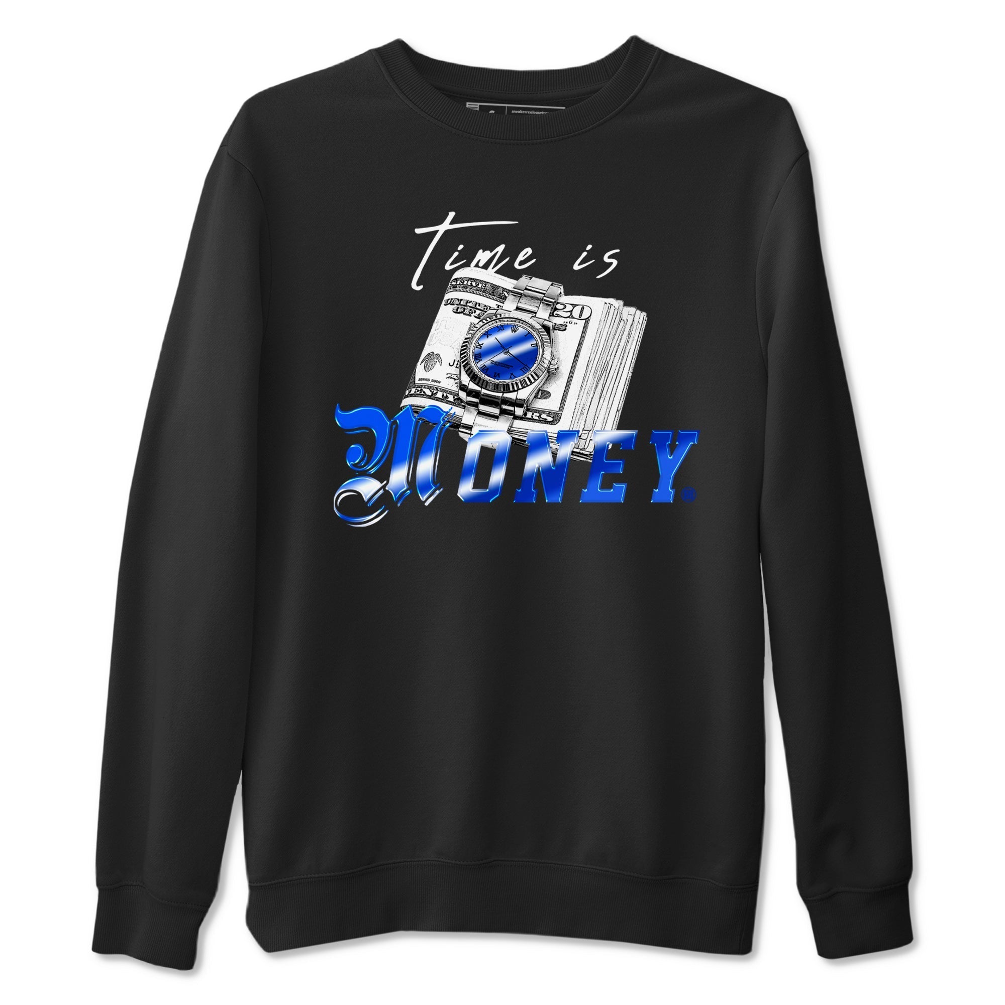 Time Is Money snkmatch Tees - Air Foamposite One Royal