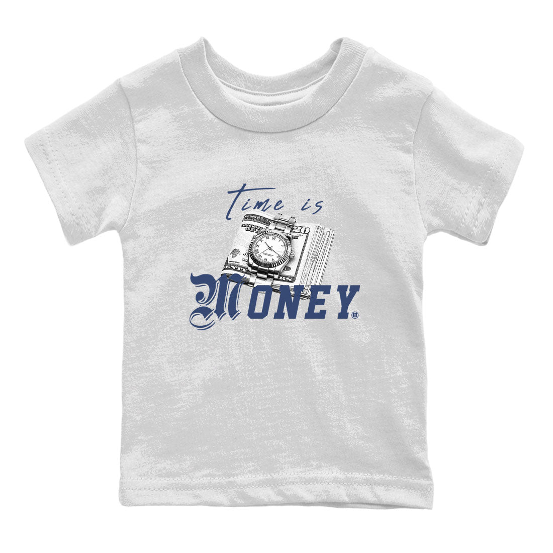 Time Is Money snkmatch Tee Kids - Air Jordan 5 Georgetown