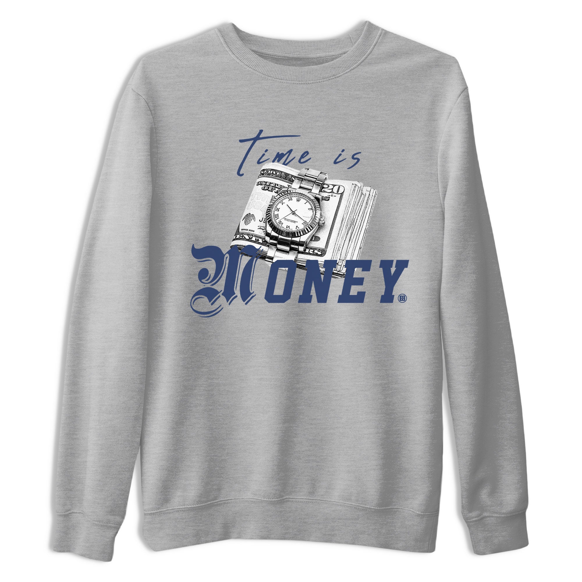 Time Is Money snkmatch Tee - Air Jordan 5 Georgetown