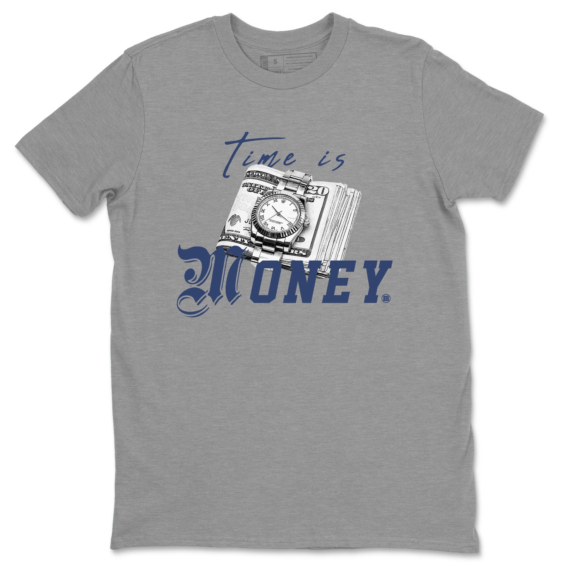 Time Is Money snkmatch Tee - Air Jordan 5 Georgetown