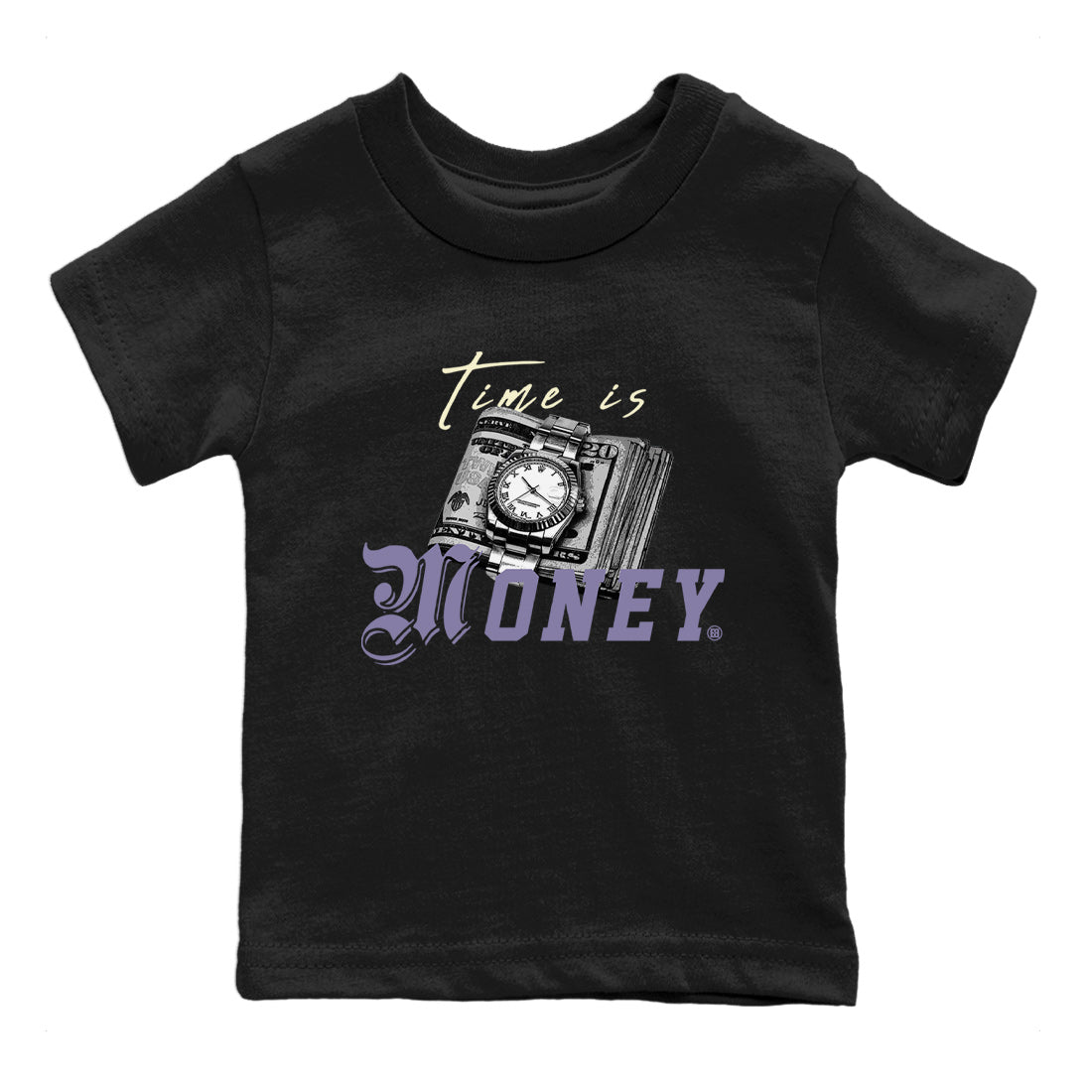 Time Is Money Kids Tops - Air Jordan 5 Indigo Haze